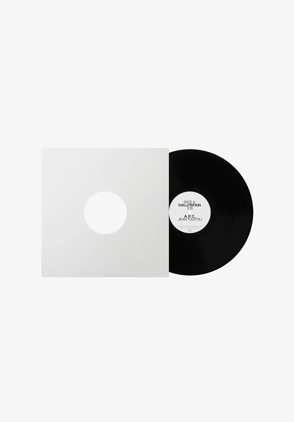A.P.C. Svaluation Samba de Merda Vinyl Jean Touitou