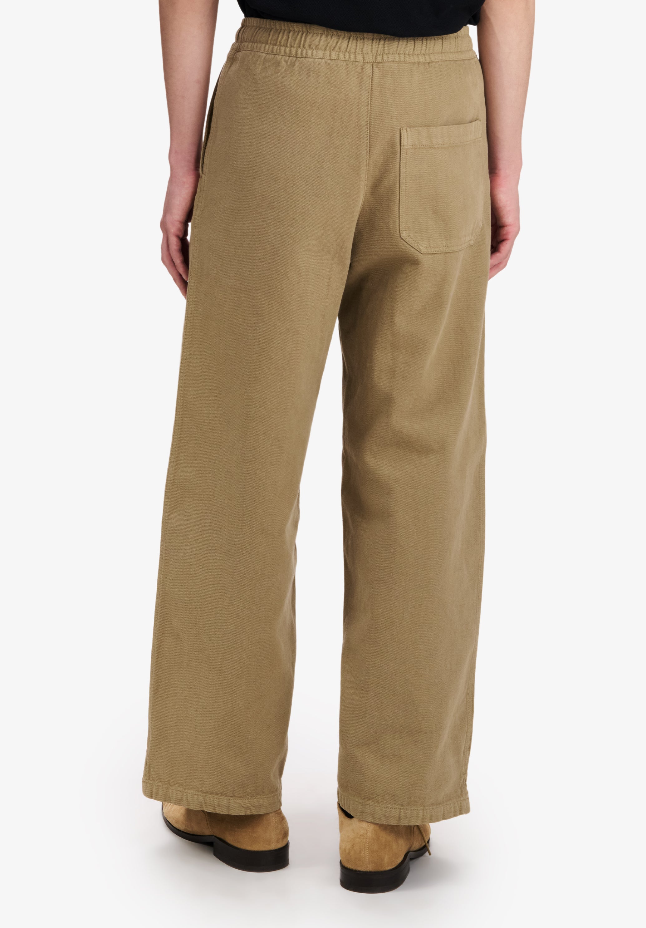 A.P.C. Workwear-Hose Dunkelbeige Baumwolle M
