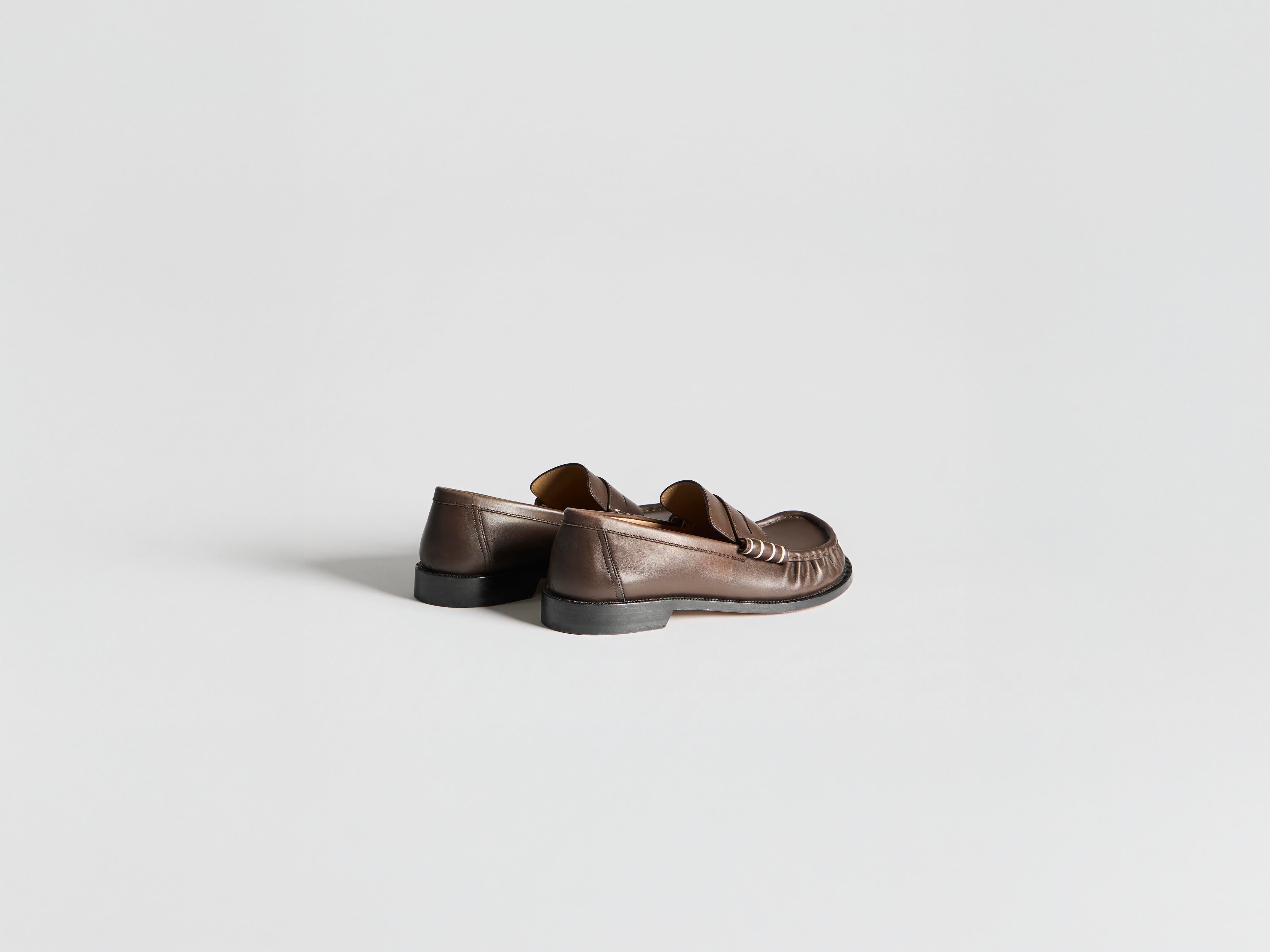 J.W. Anderson Loafer Mokassin Damen schokobraun Schuhe