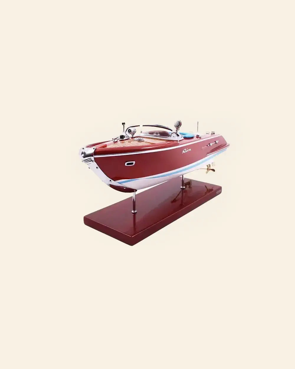 Drôle De Monsieur La Grande Maquette Bateau Modellboot 25cm Holz