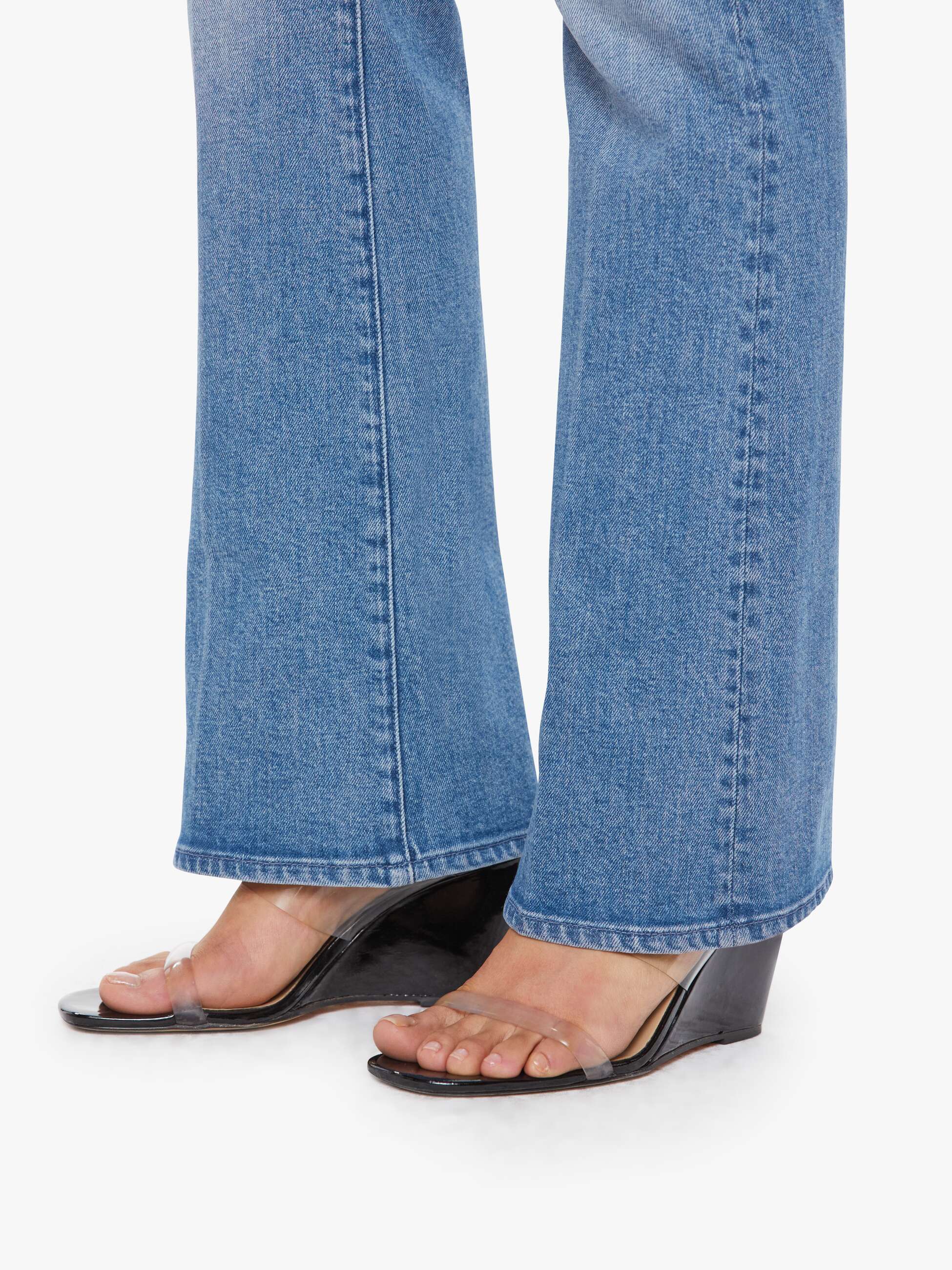 Mother The Lil Outsider Skimp Jeans Hokey Pokey Bootcut