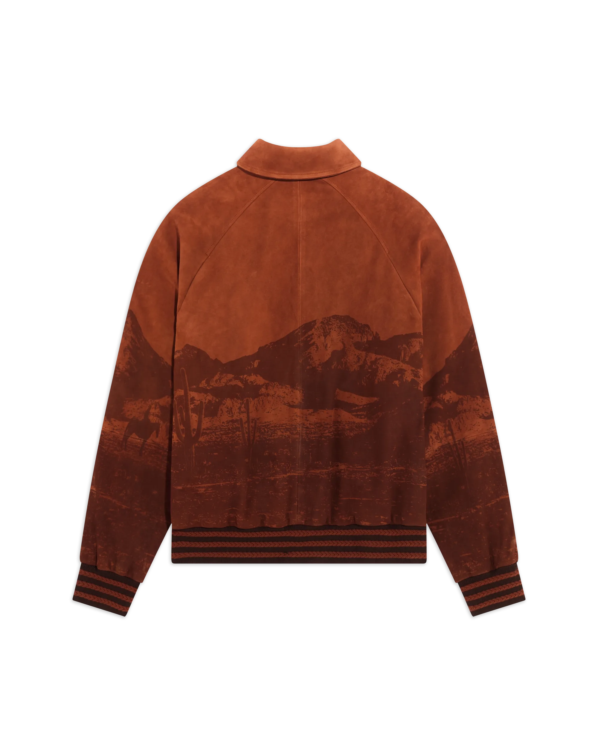 Drôle De Monsieur Landscape Bomberjacke braun Leder