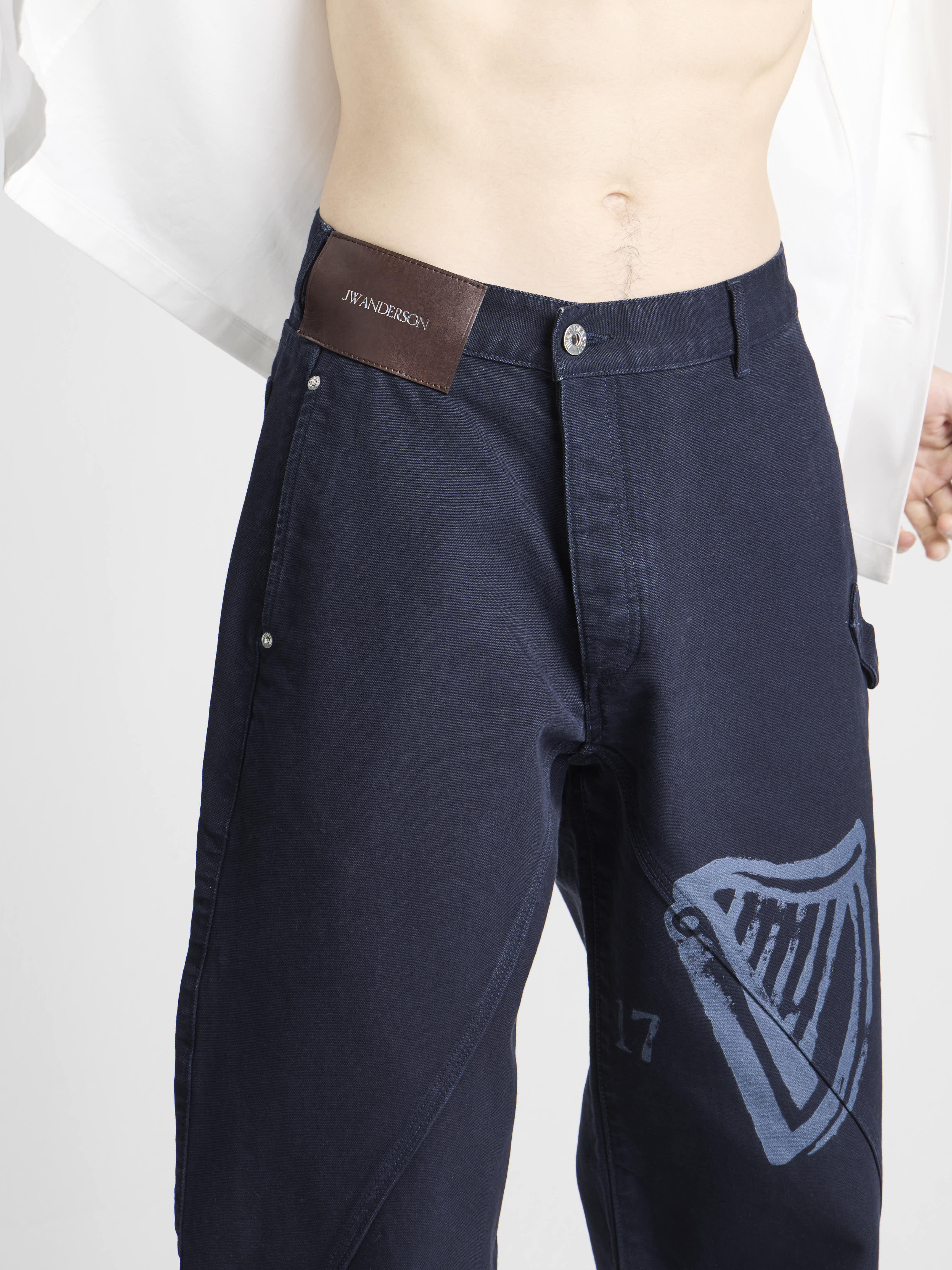 JW Anderson x Guinness Workwear Trousers Jeans Indigo