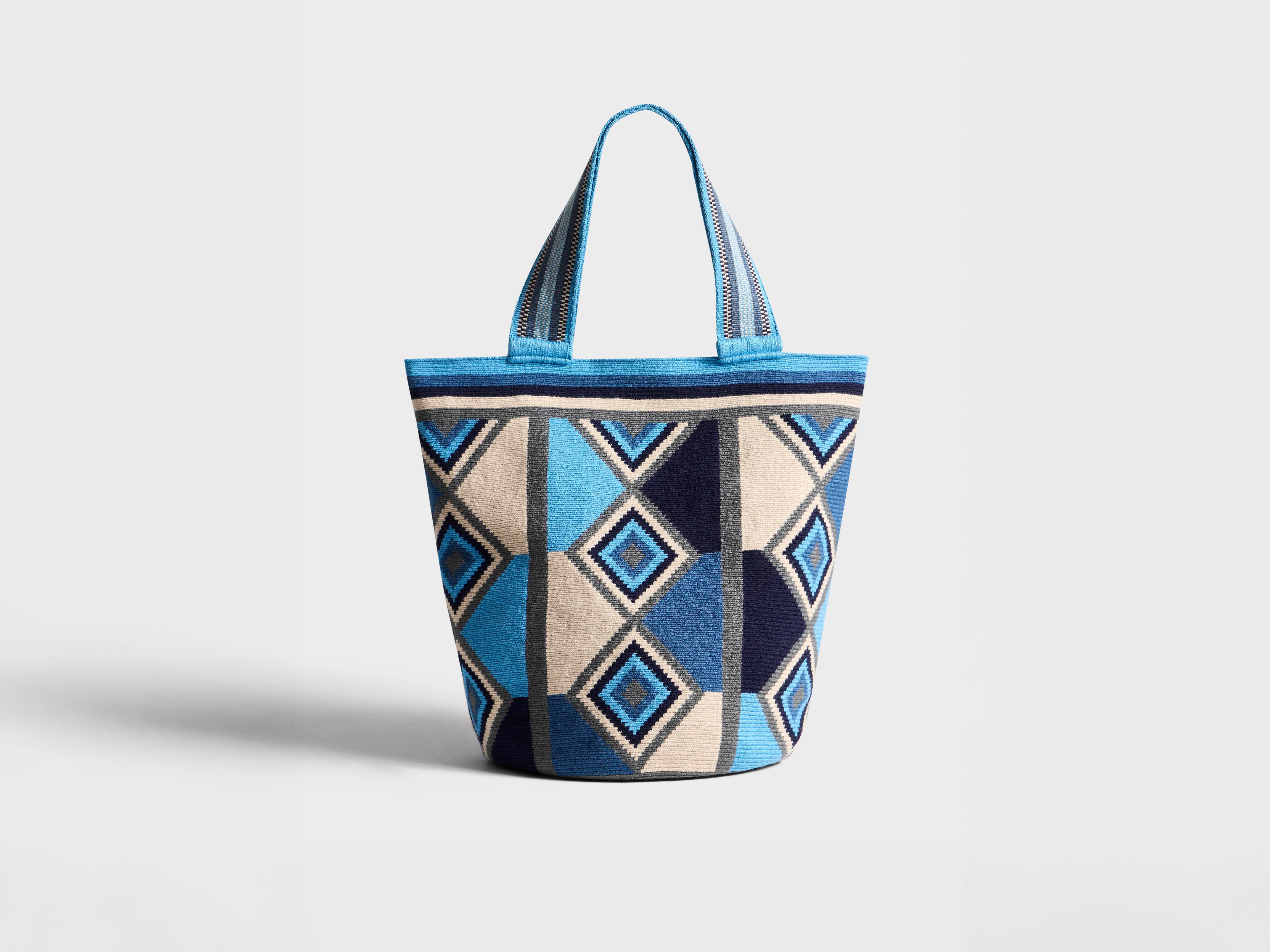 J.W.Anderson Bags Wayuu Mochila Beuteltasche Blau Multi