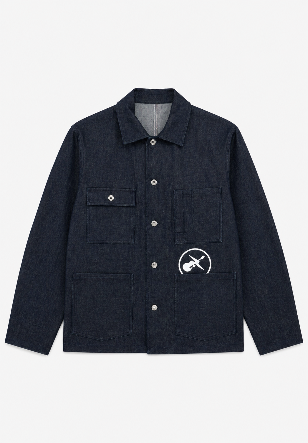 A.P.C. FRGMT Grand Jack Denimjacke Raw Denim Oversize