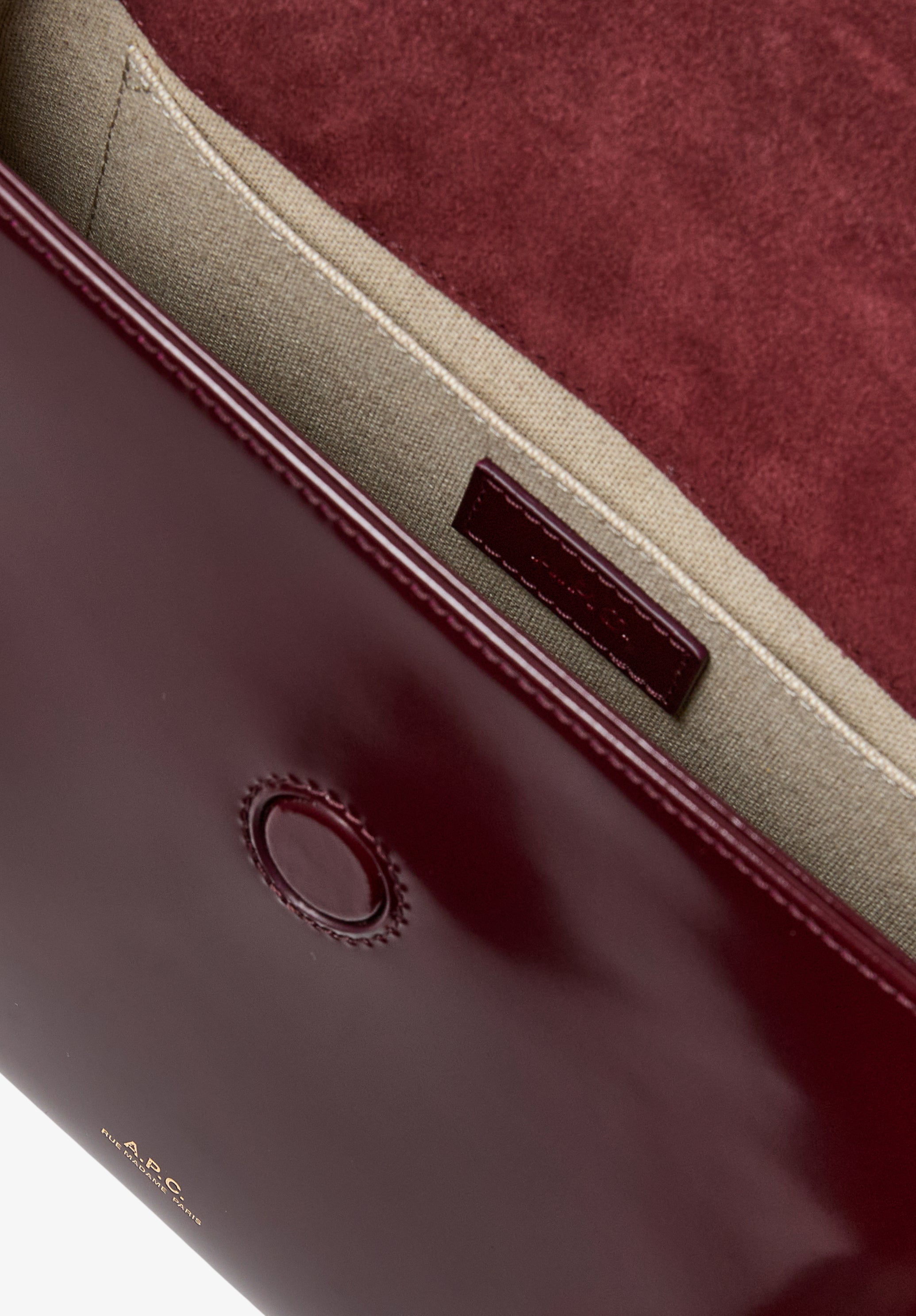 A.P.C. Virginie Flap Tasche Schultertasche TU