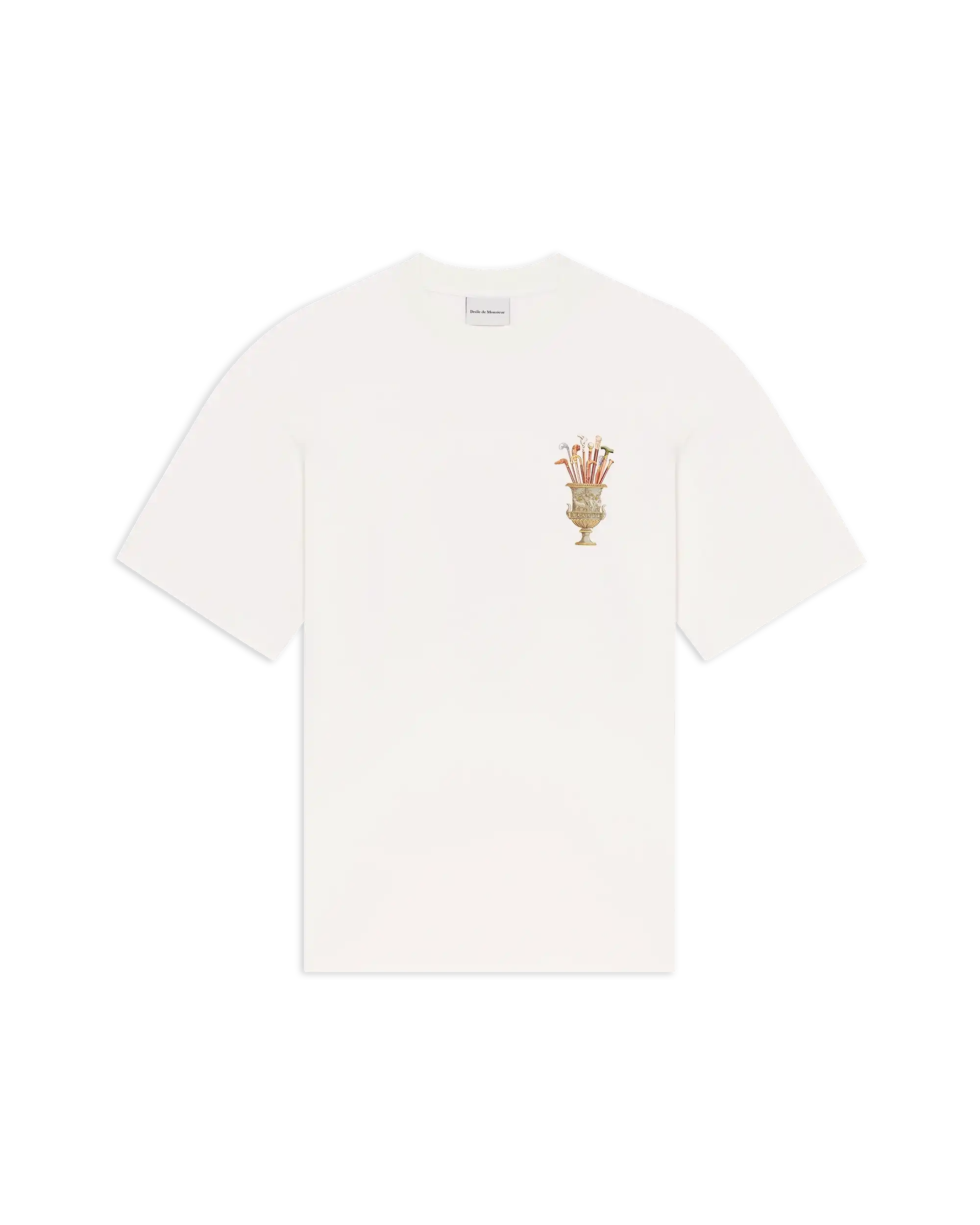 Drôle De Monsieur T-Shirt Cannes Off White Baumwolle