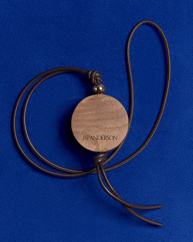 JW Anderson Fine Jewellery Mouseman Wooden Necklace Kette Braun