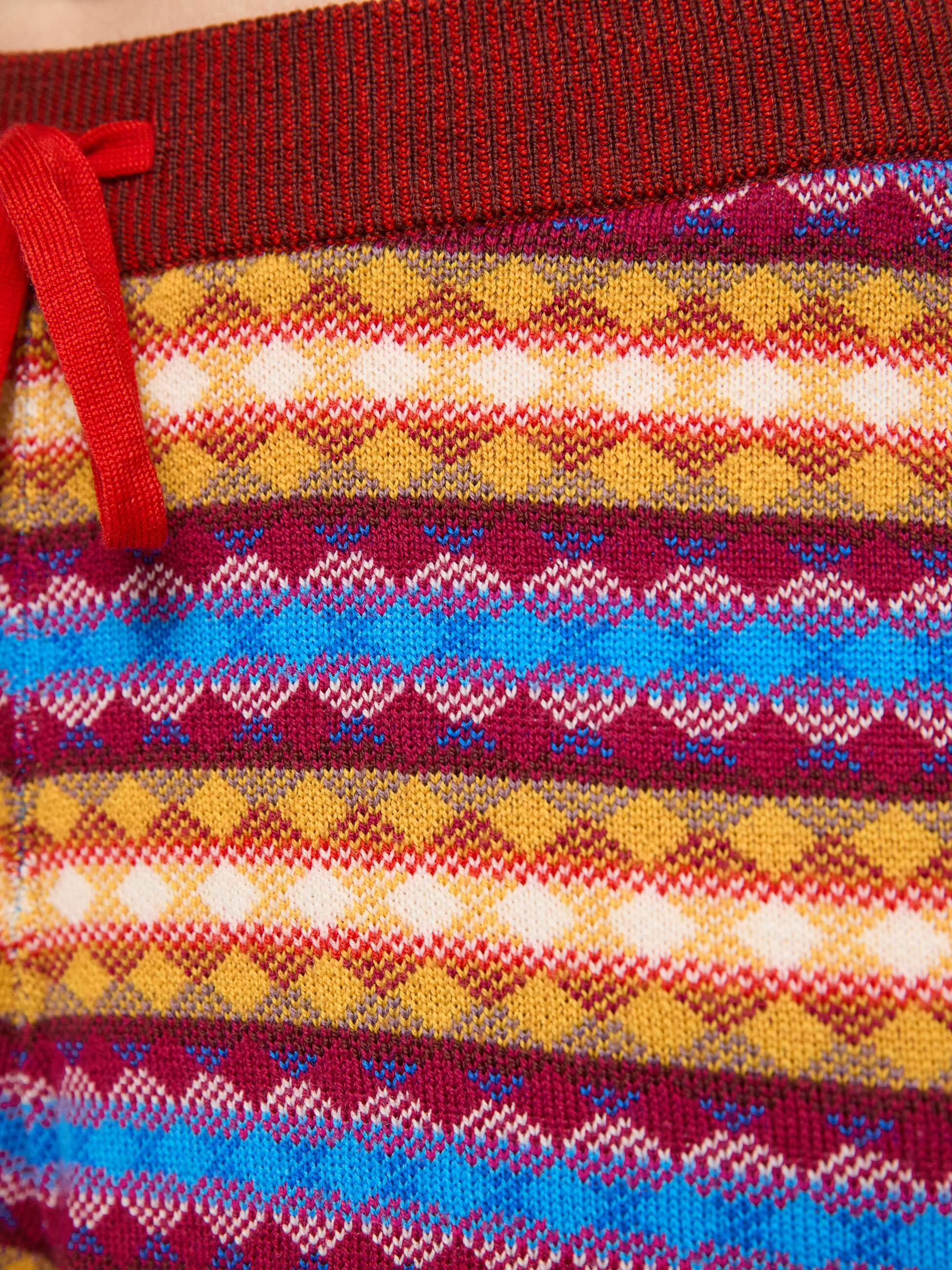 Mother The Quickie Skimp Hose Jacquard Merino Weit