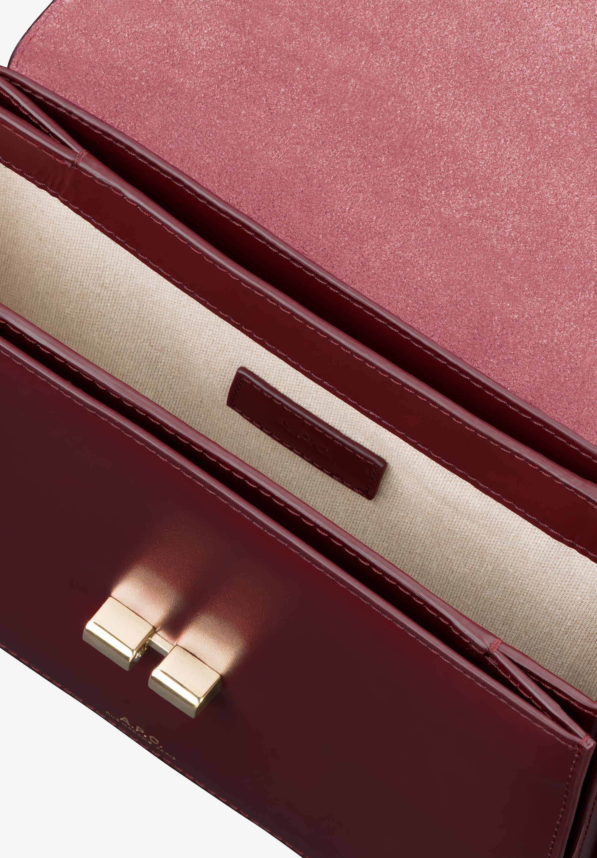 A.P.C. Grace Mini Ledertasche Rindsleder TU