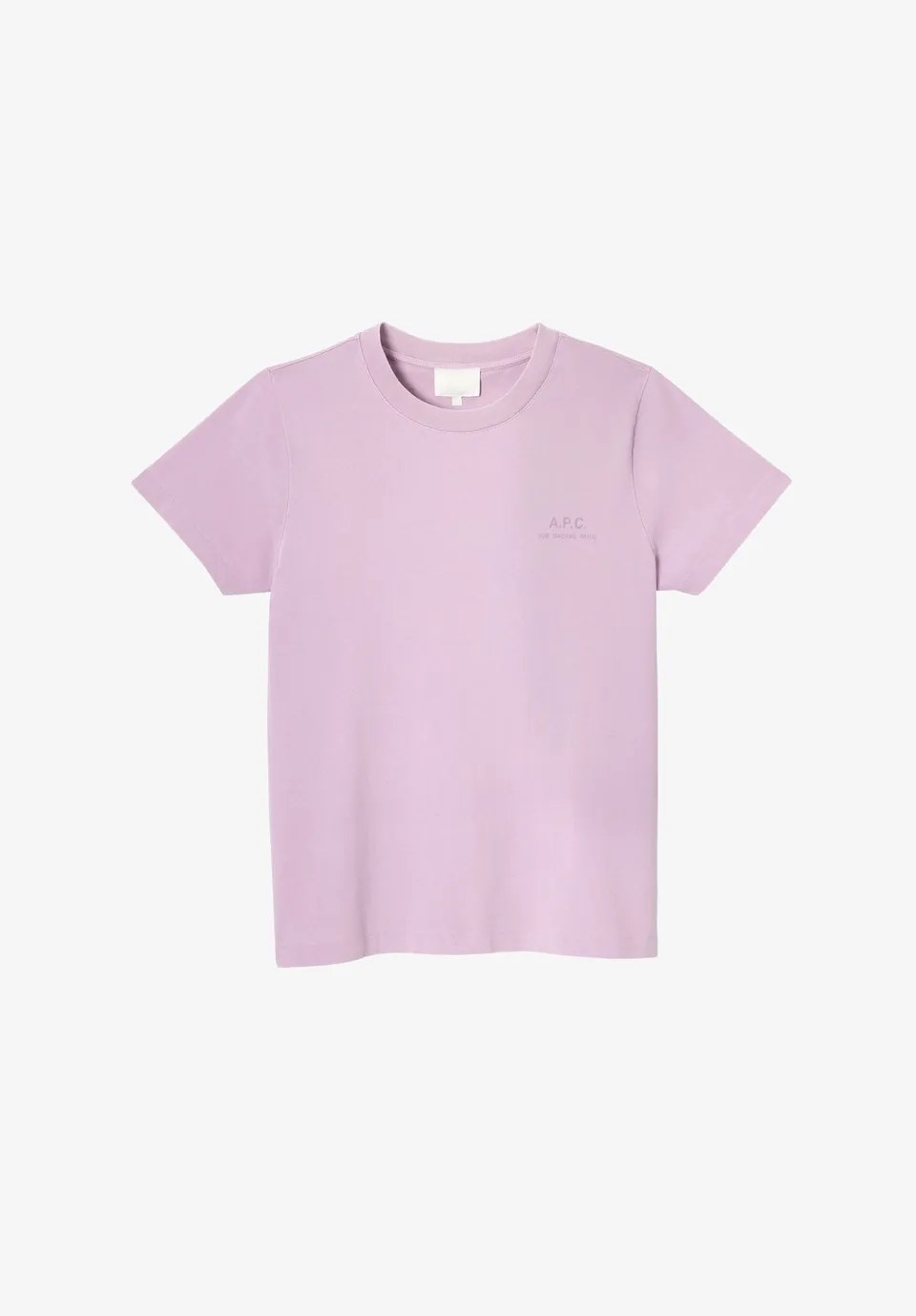 A.P.C. Rue Madame T-Shirt Rosa Bio-Baumwolle L