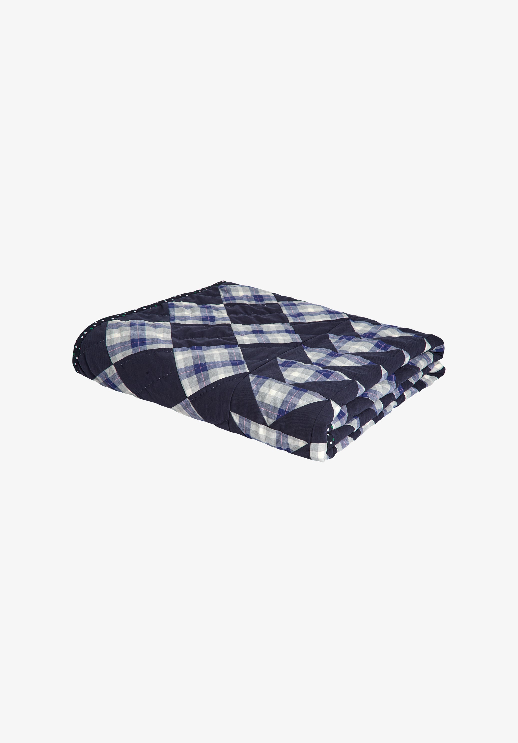 A.P.C. N 315 6:00 AM Quilt T4 Patchwork blau