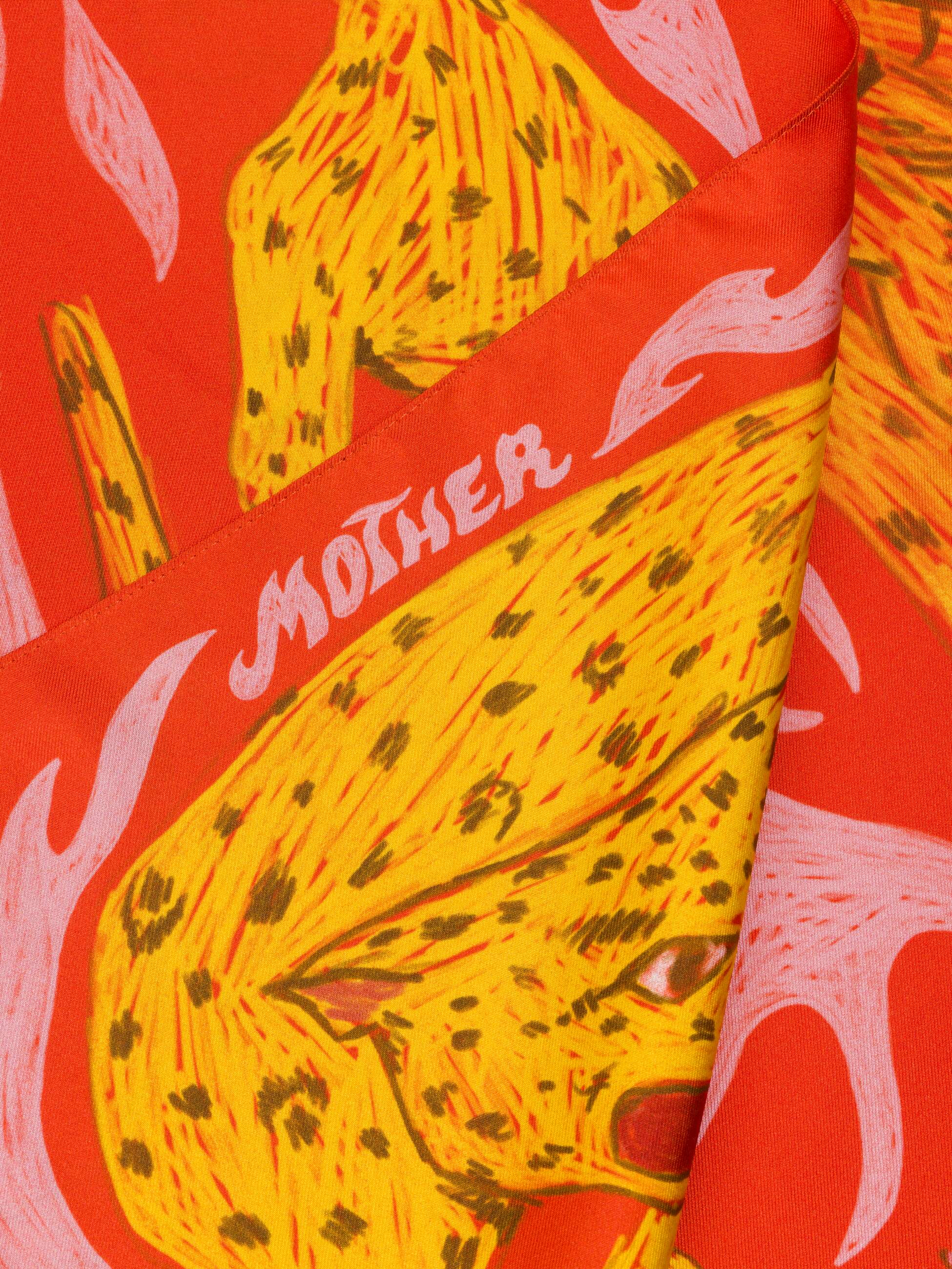 Mother The Scarf It Down Seidentuch Flaming Hot Cheetahs O/S