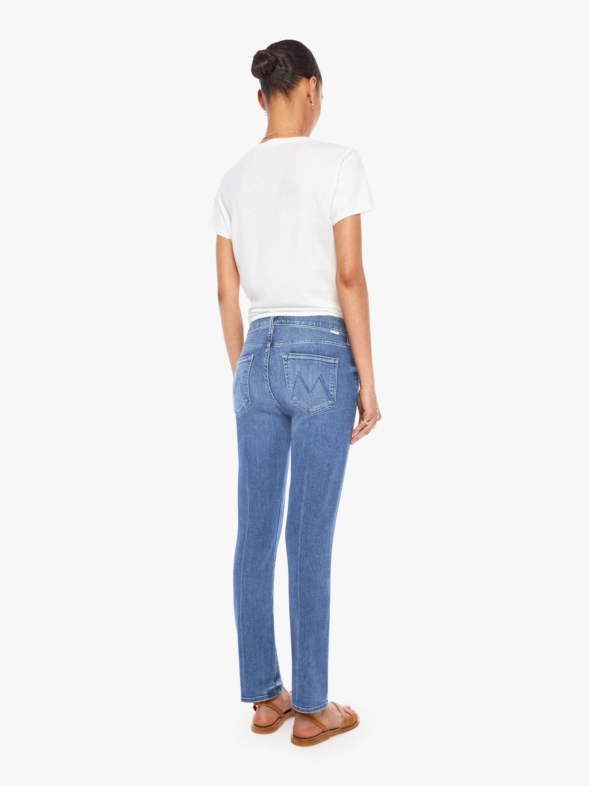 Mother Denim The Mid Rise Dazzler Ankle Jeans Animals