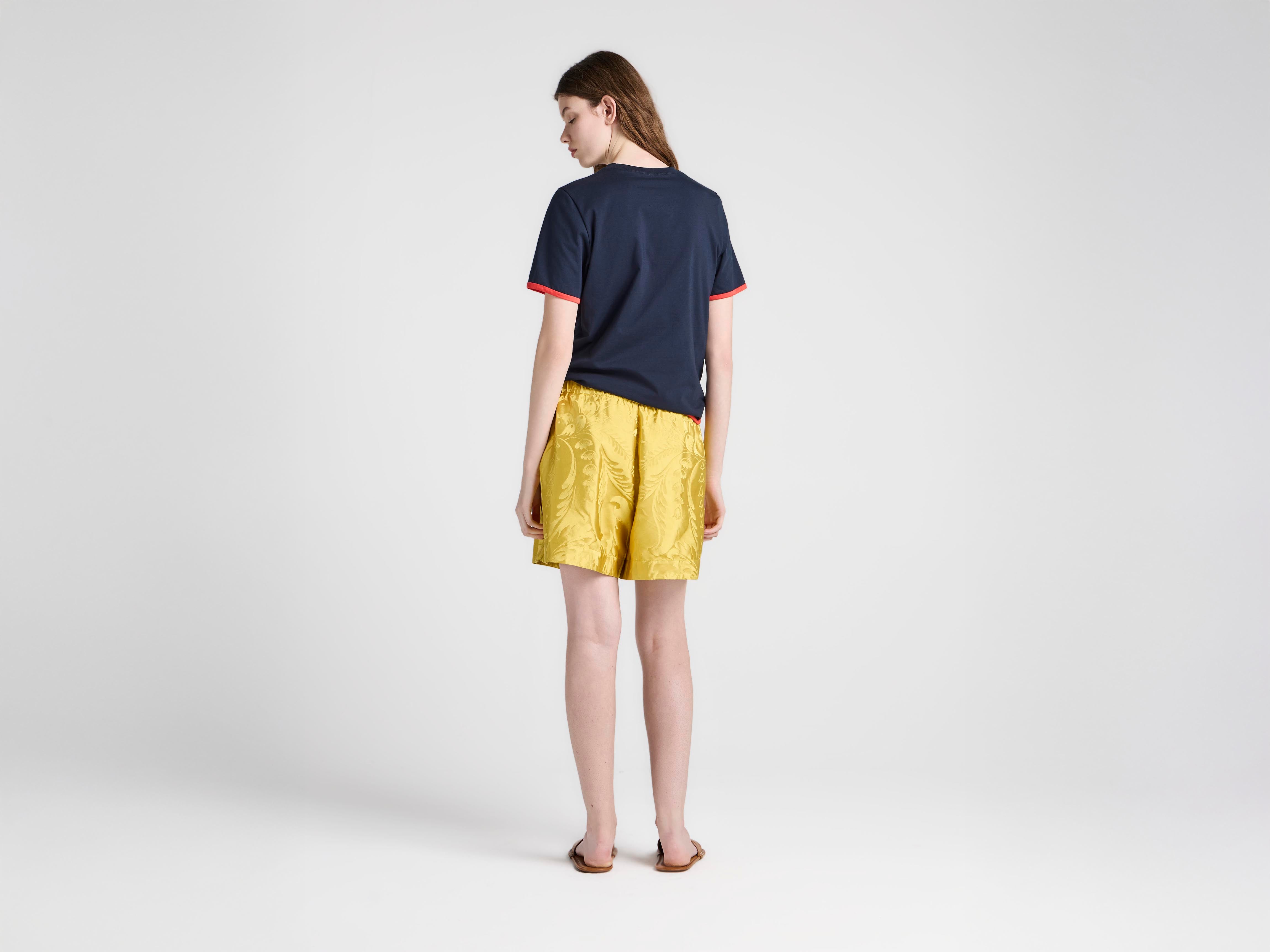 J.W. Anderson In The Shade T-Shirt Navy Rot Damen