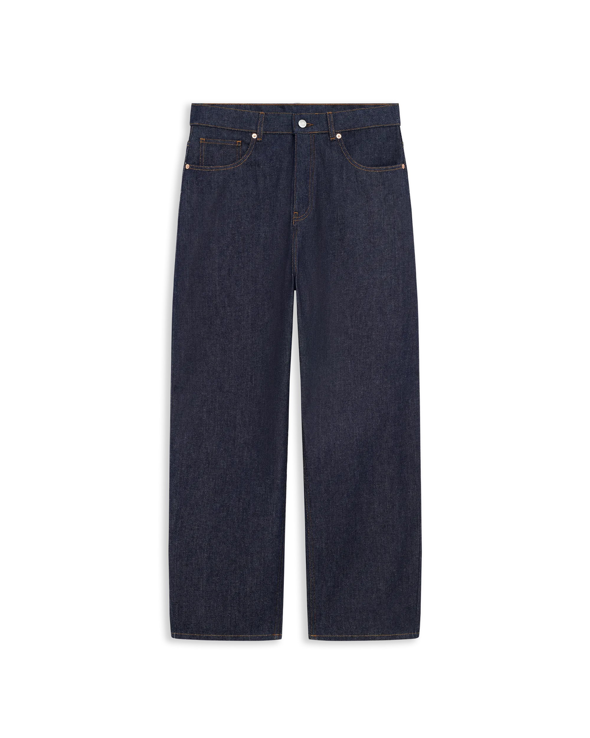 Drôle De Monsieur Le Jean Baggy Jeans raw Bio-Denim