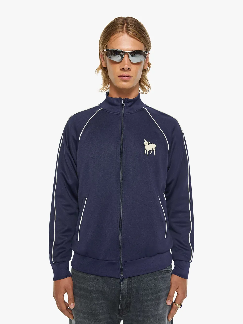 Mother The Front Runner Jacke Navy Herren Blau
