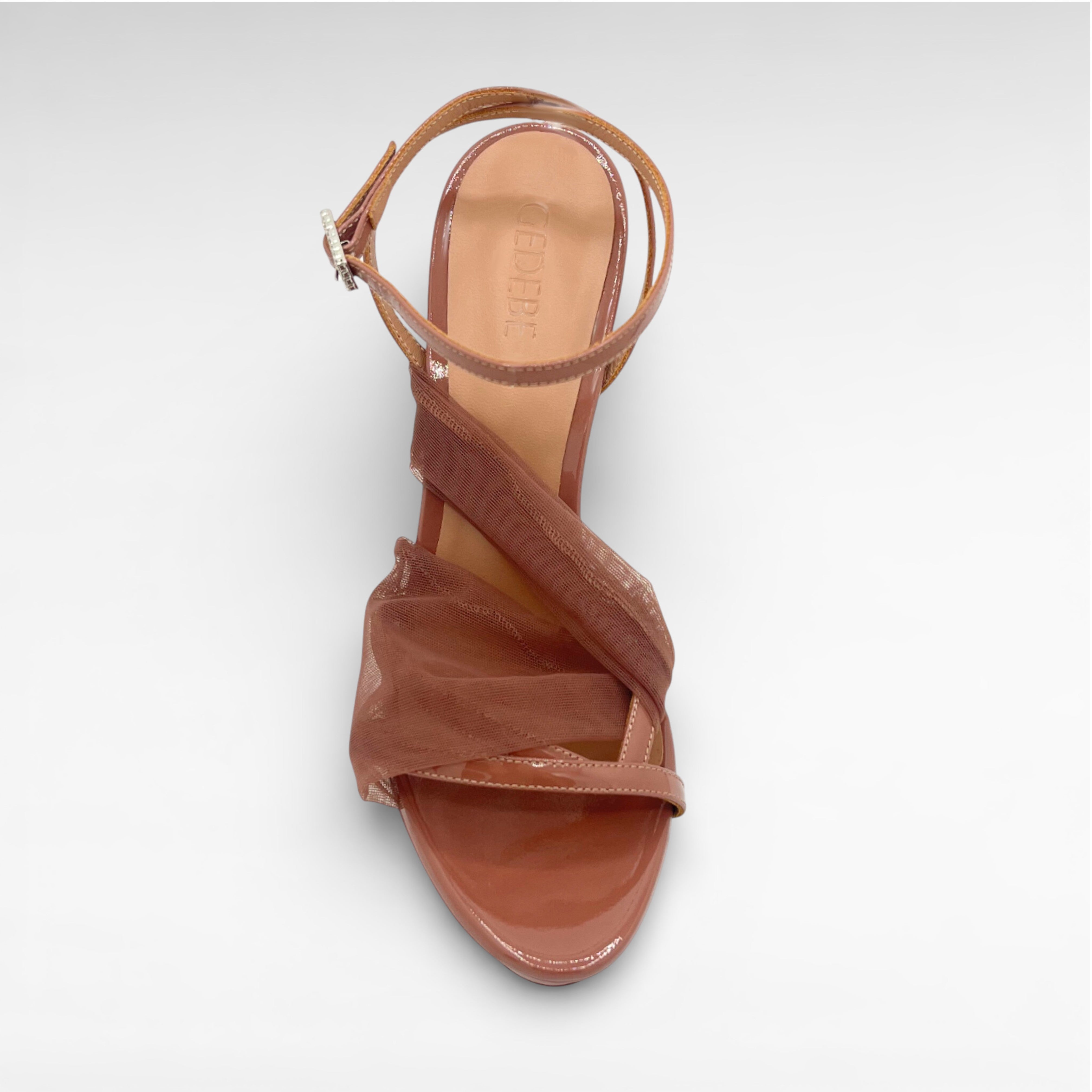Gedebe Melody Platform Sandalen Tüll Gr. 38