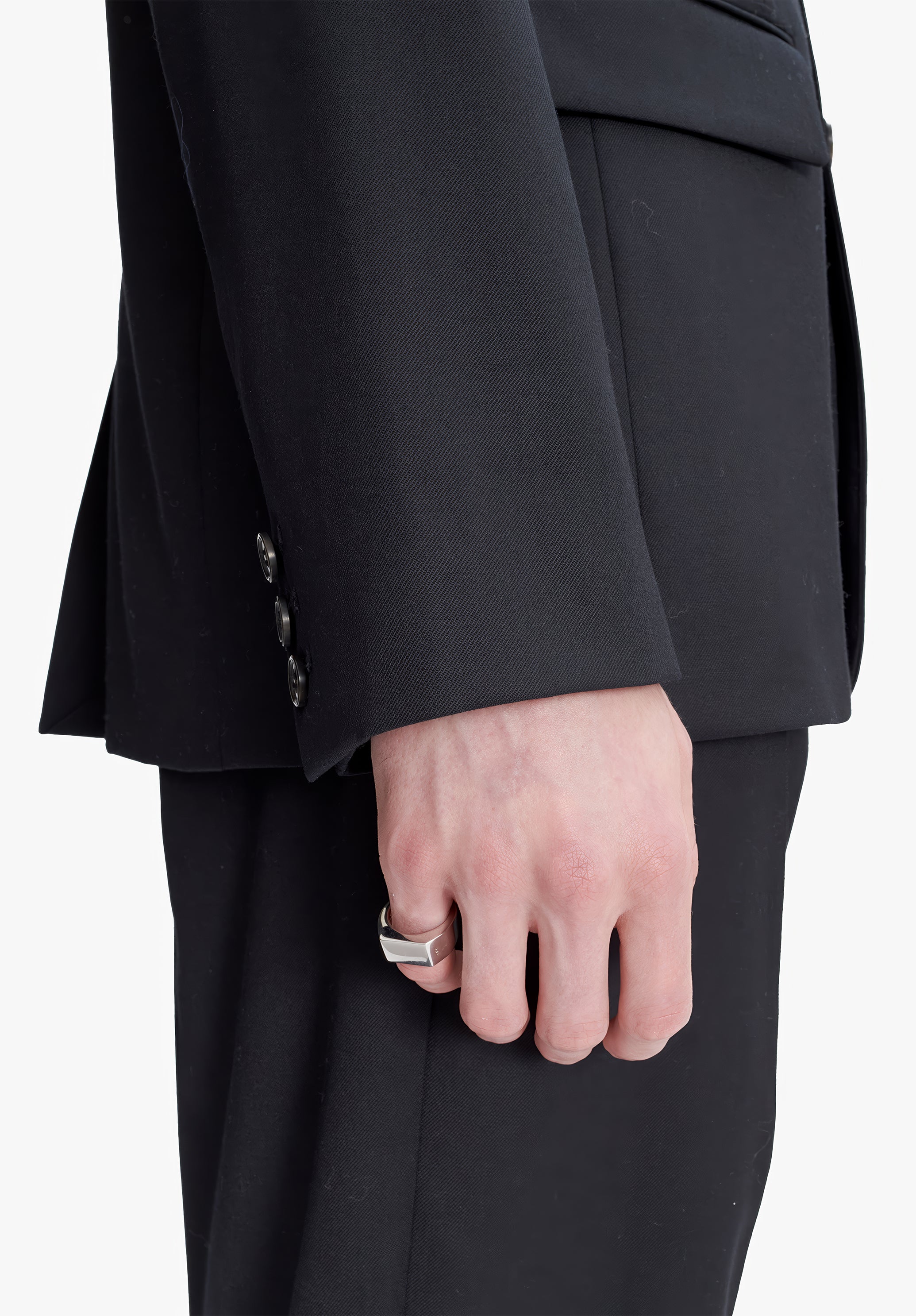 A.P.C. Accessories Siegelring Minimal Ring Silber Gr. 54