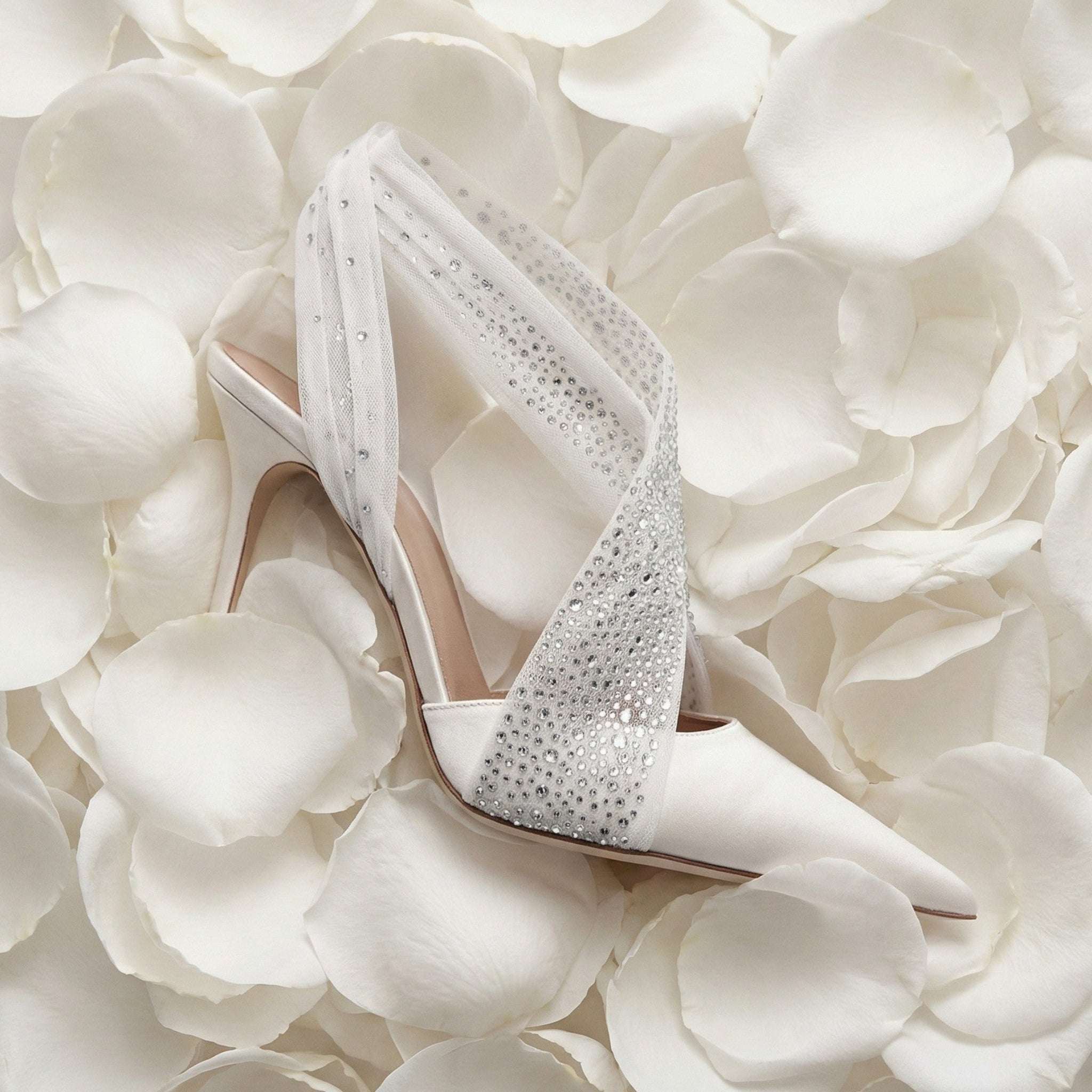 Gedebe Caresse Slingback Pumps Satin Tüll