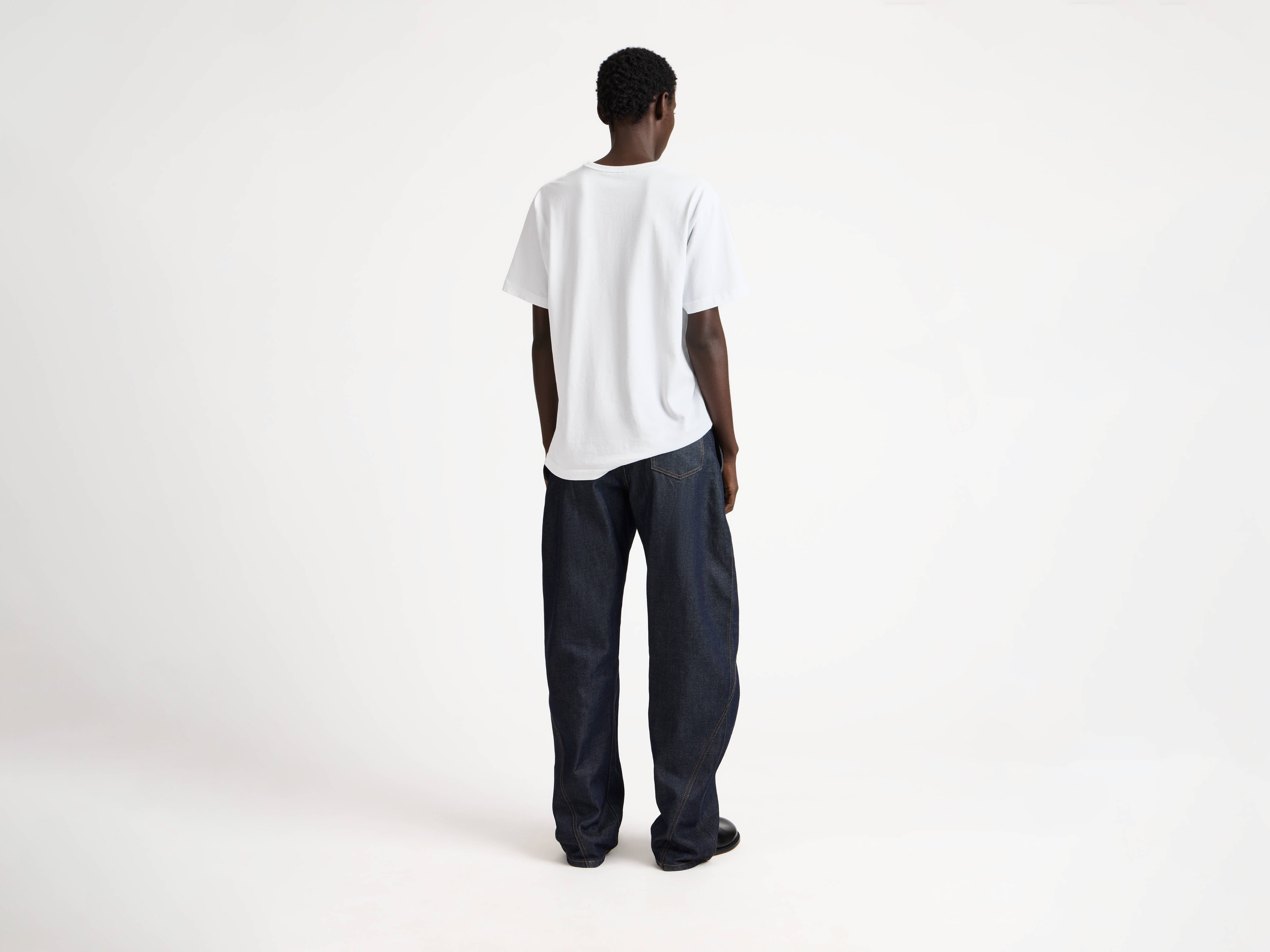 J.W.Anderson Shirts Embroidered Anchor T-Shirt Damen Weiß