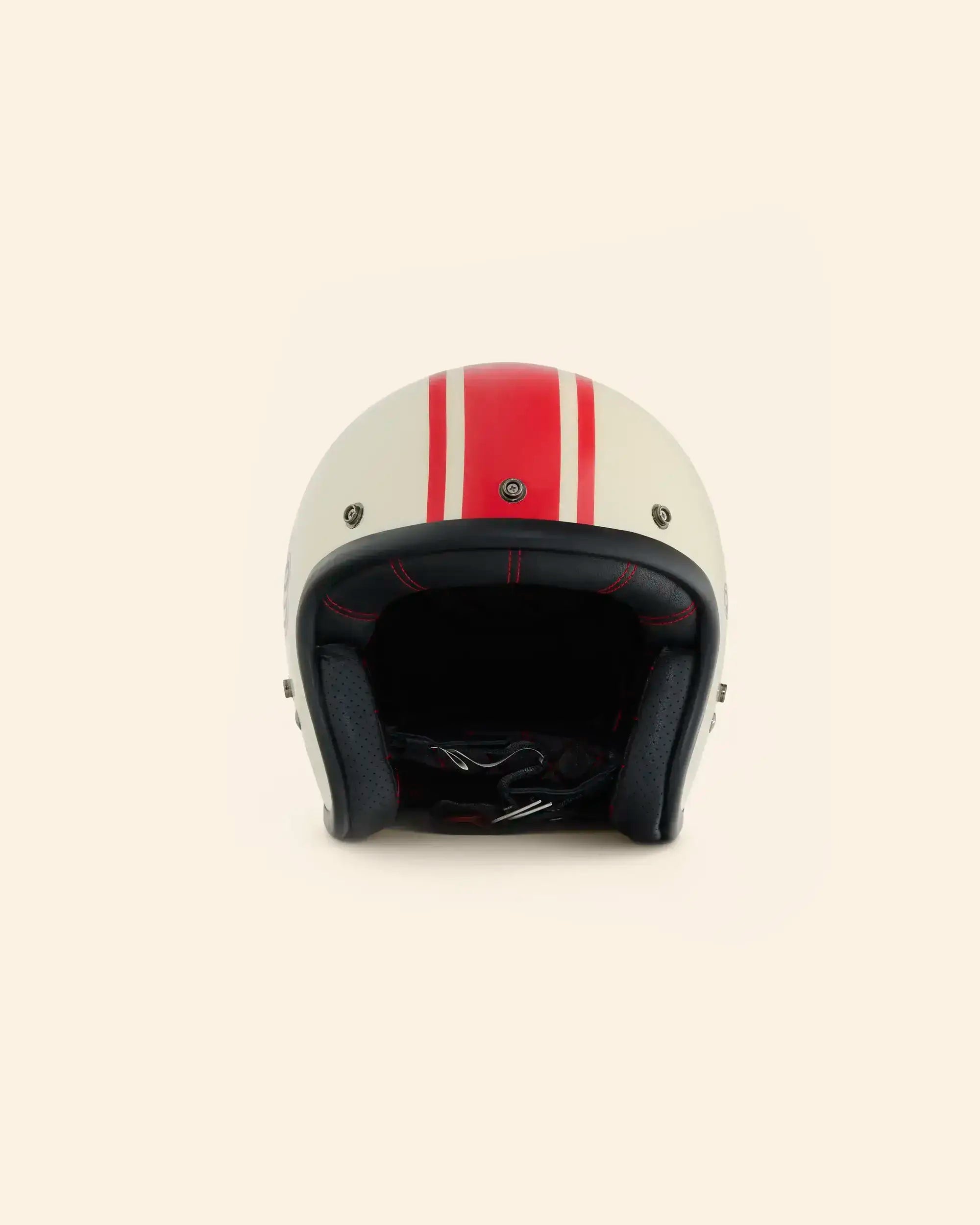 Drôle De Monsieur Casque Jethelm Creme Fiberglas One Size