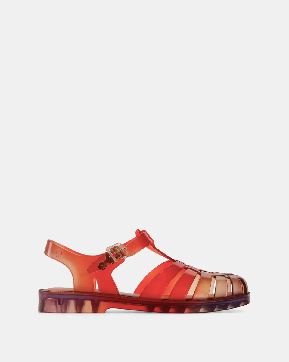 Nodaleto x Melissa Possession Sandale Tangerine Sunset PVC
