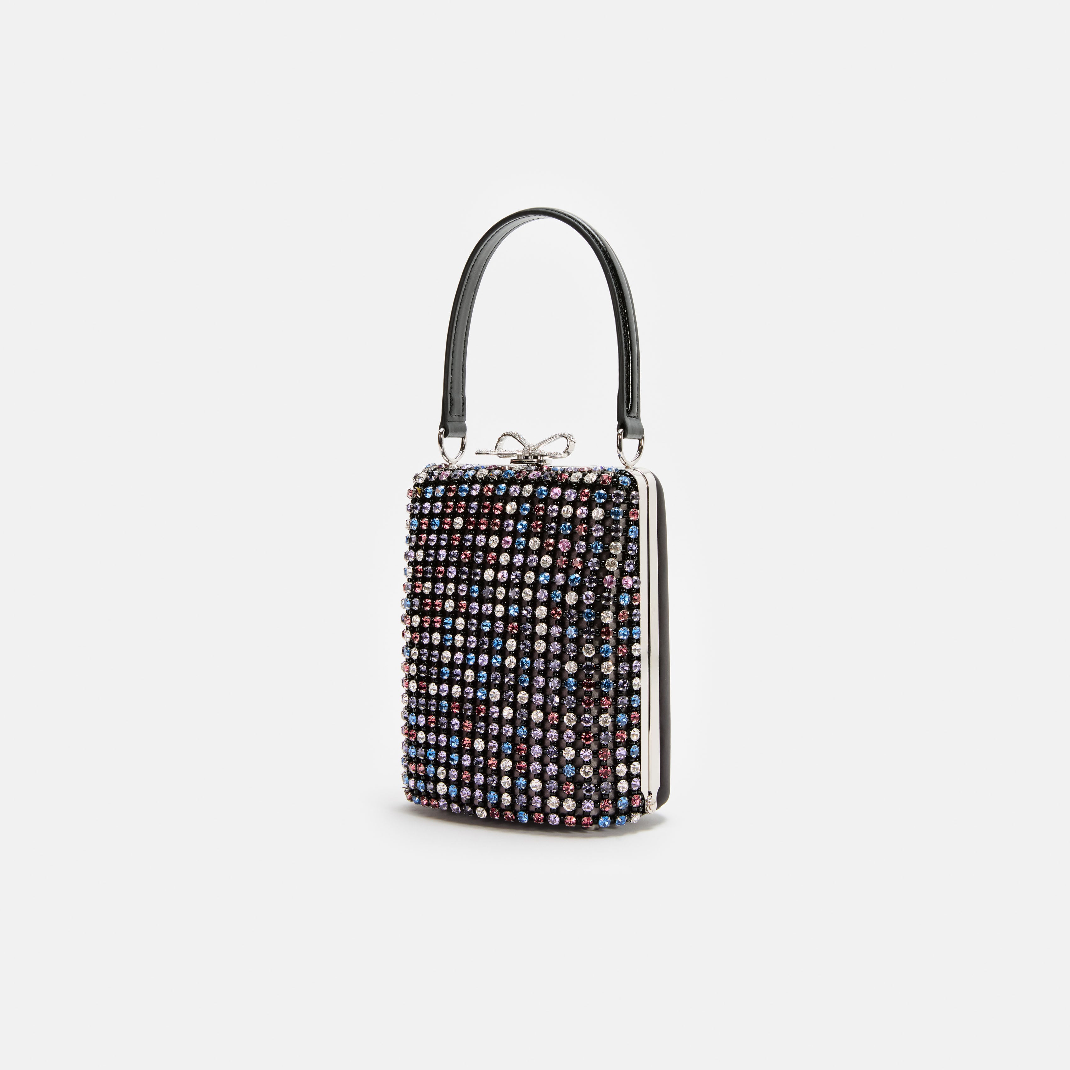 Self Portrait Multi Crystal Mini Tasche Multi
