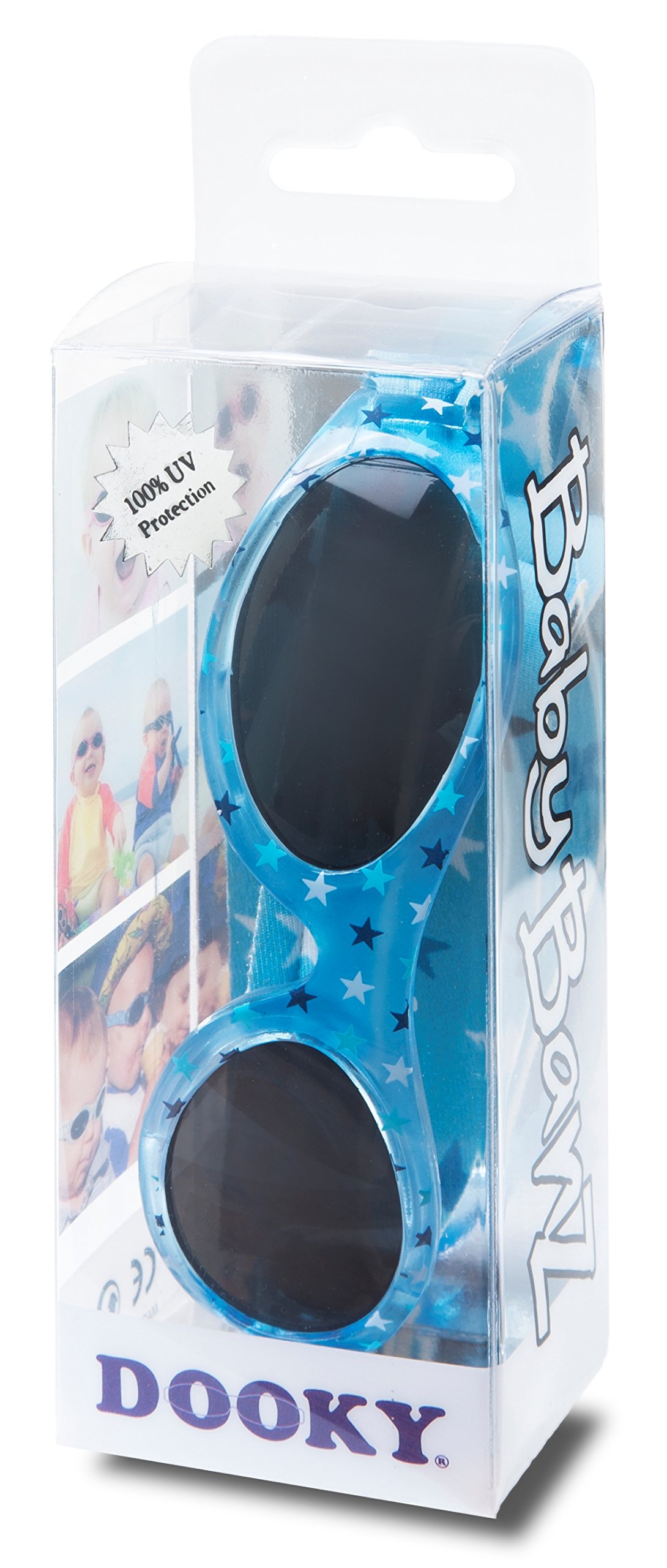 Dooky BabyBanz Baby Sonnenbrille 0-2 Jahre Blue Star