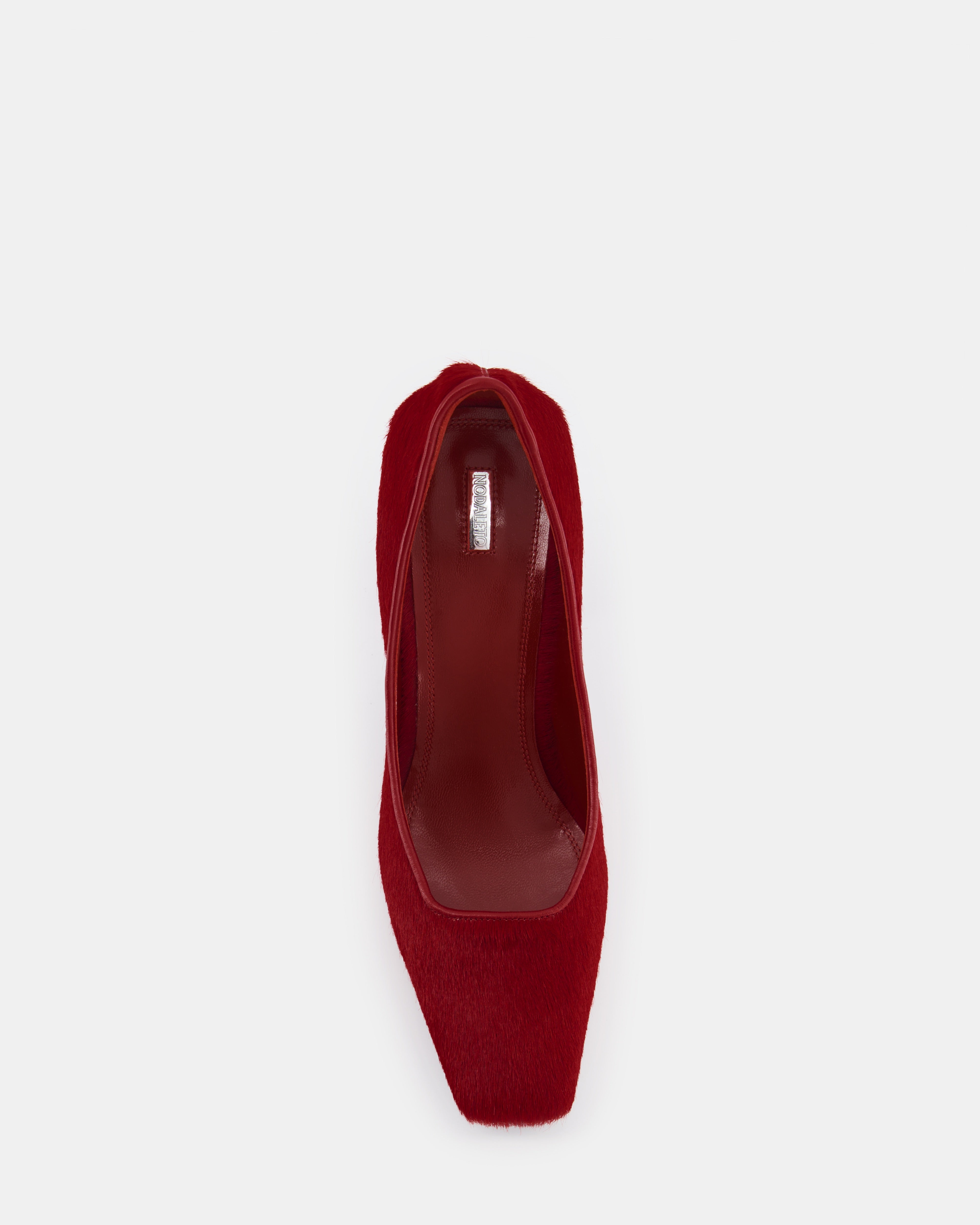 Nodaleto Nodstalgia Heidi Pumps Red Cavallino 8,5 cm