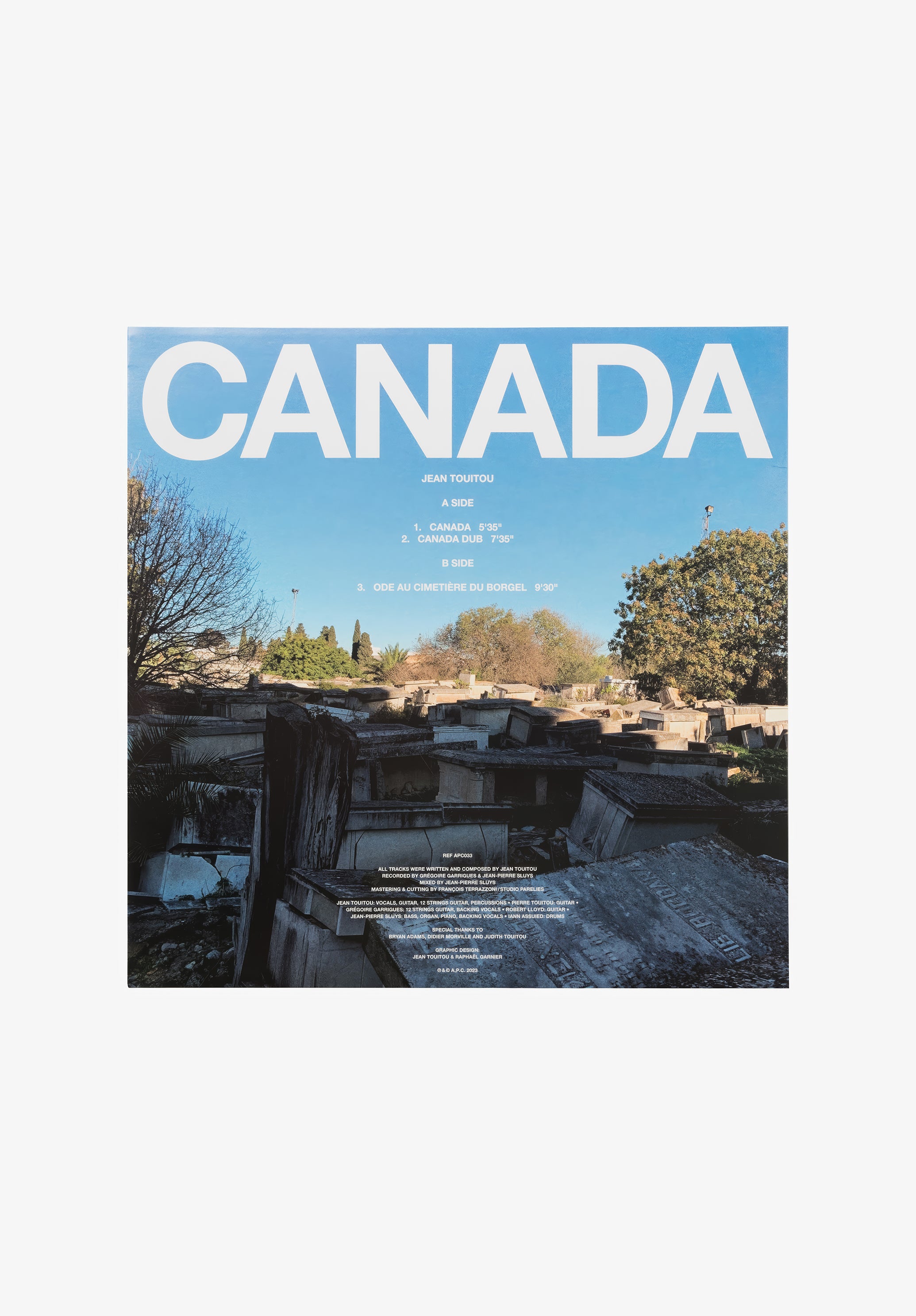 A.P.C. Canada Jean Touitou Mini-EP Vinyl