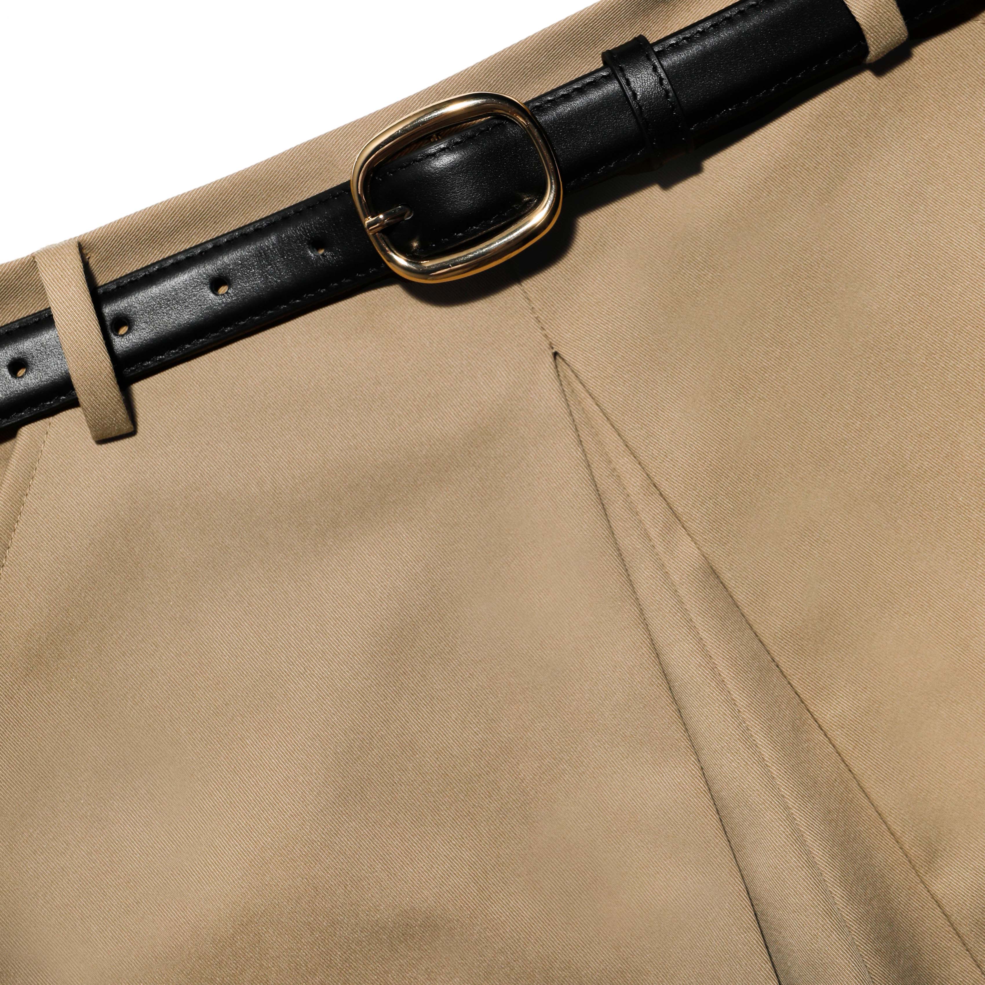 Self Portrait Cotton Skort Beige Baumwolle UK 10