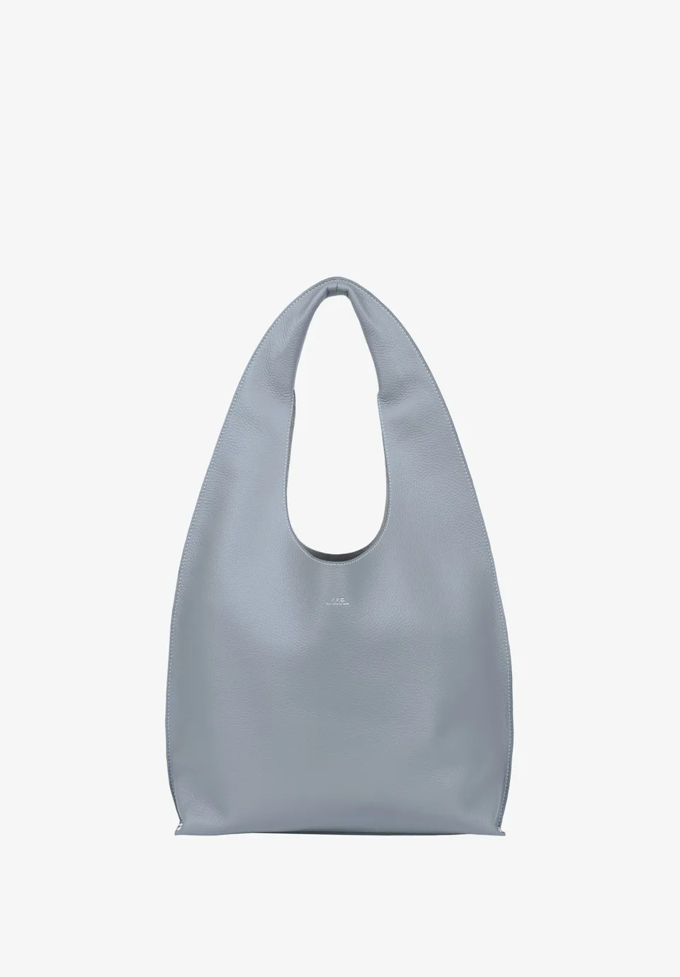 A.P.C. Neige Clou Tasche blau TU genarbtes Leder