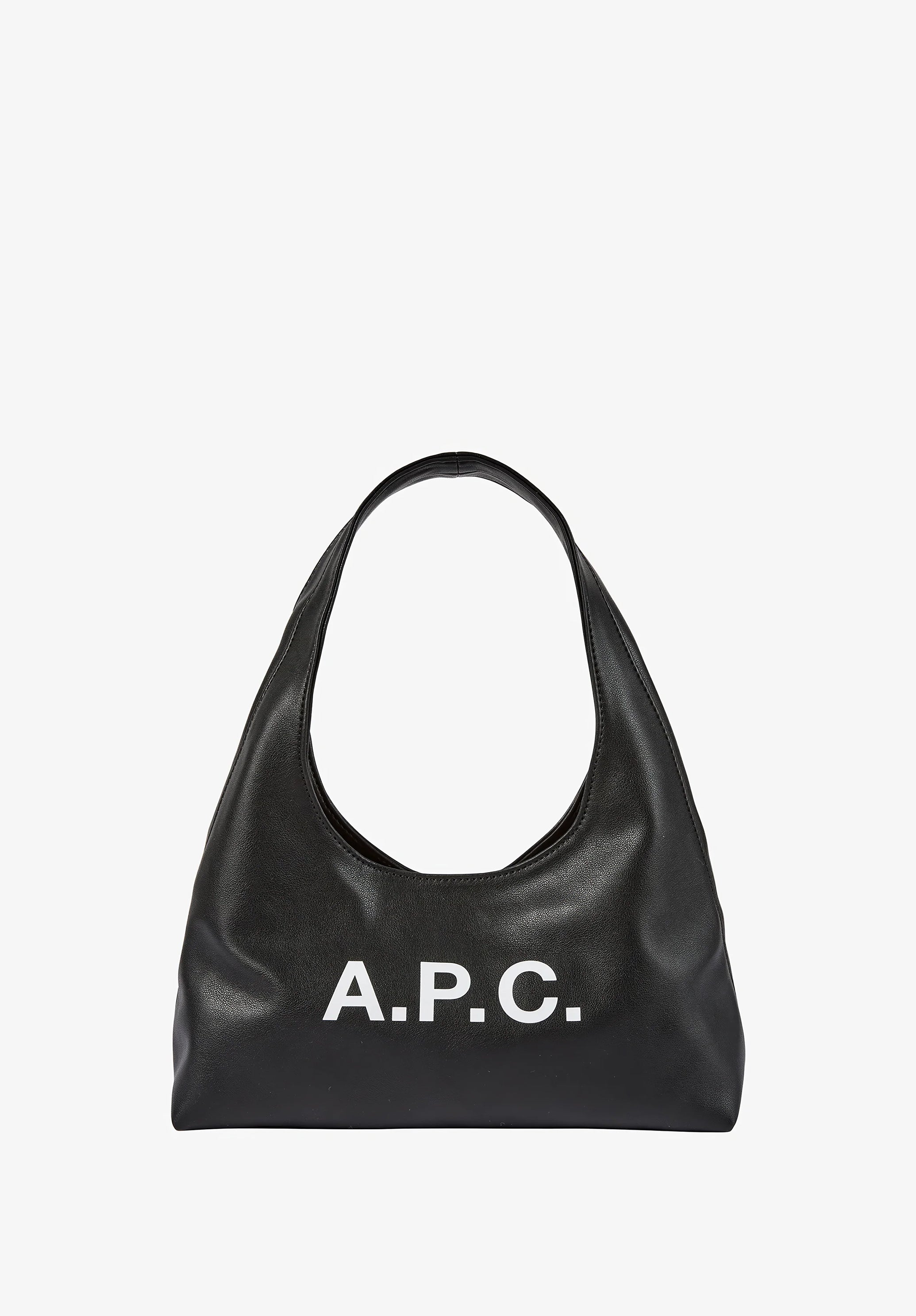 A.P.C. Baby Ninon Shoulder Handtasche schwarz Lederoptik TU
