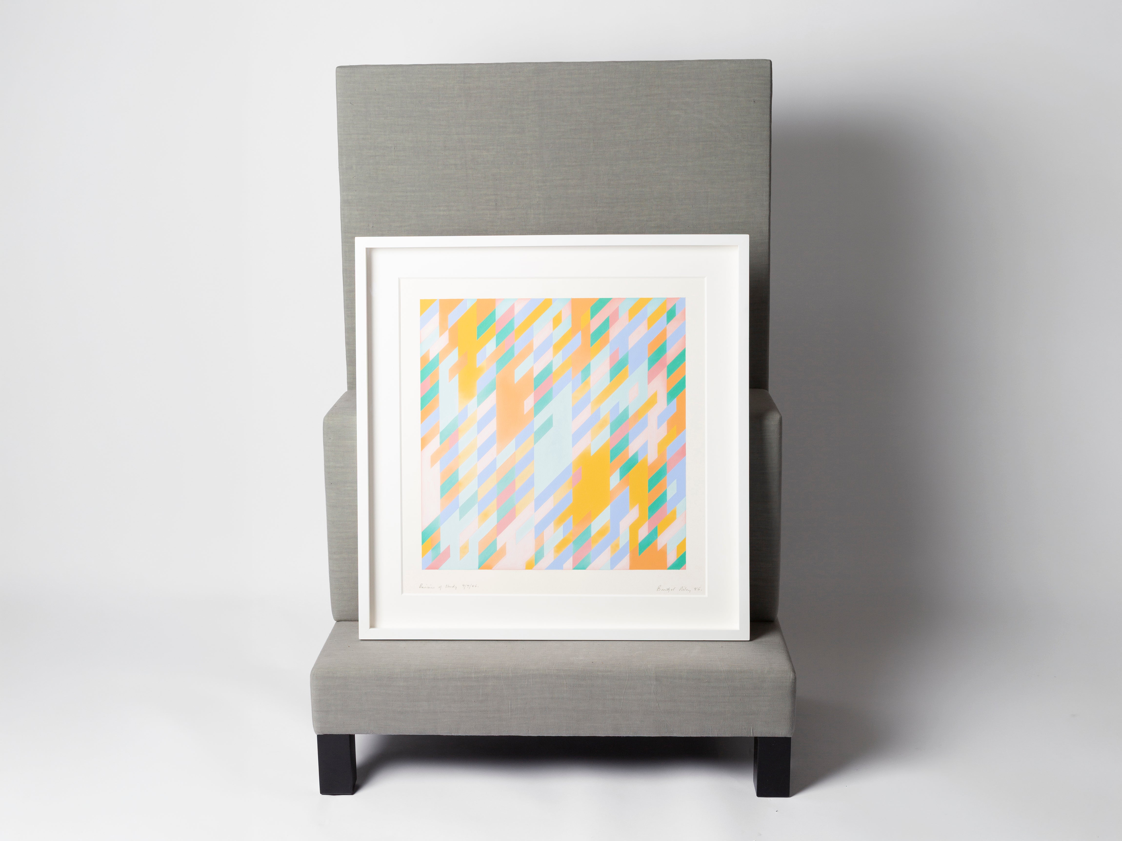 J.W.Anderson Revision of Study Bridget Riley Deko Op-Art