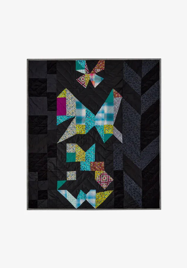 A.P.C. Lycène Bleu Quilt Patchwork T2 limitiert