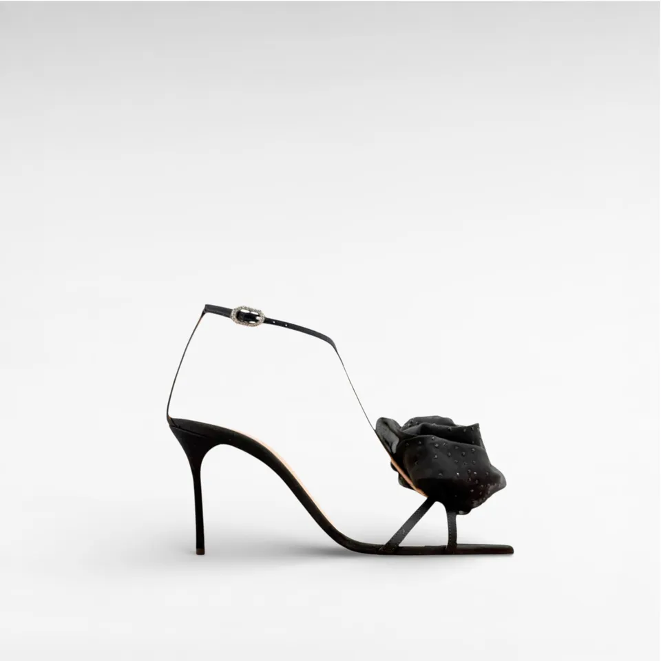 Gedebe Peonia Sandal Sandalen Satin Gr. 38
