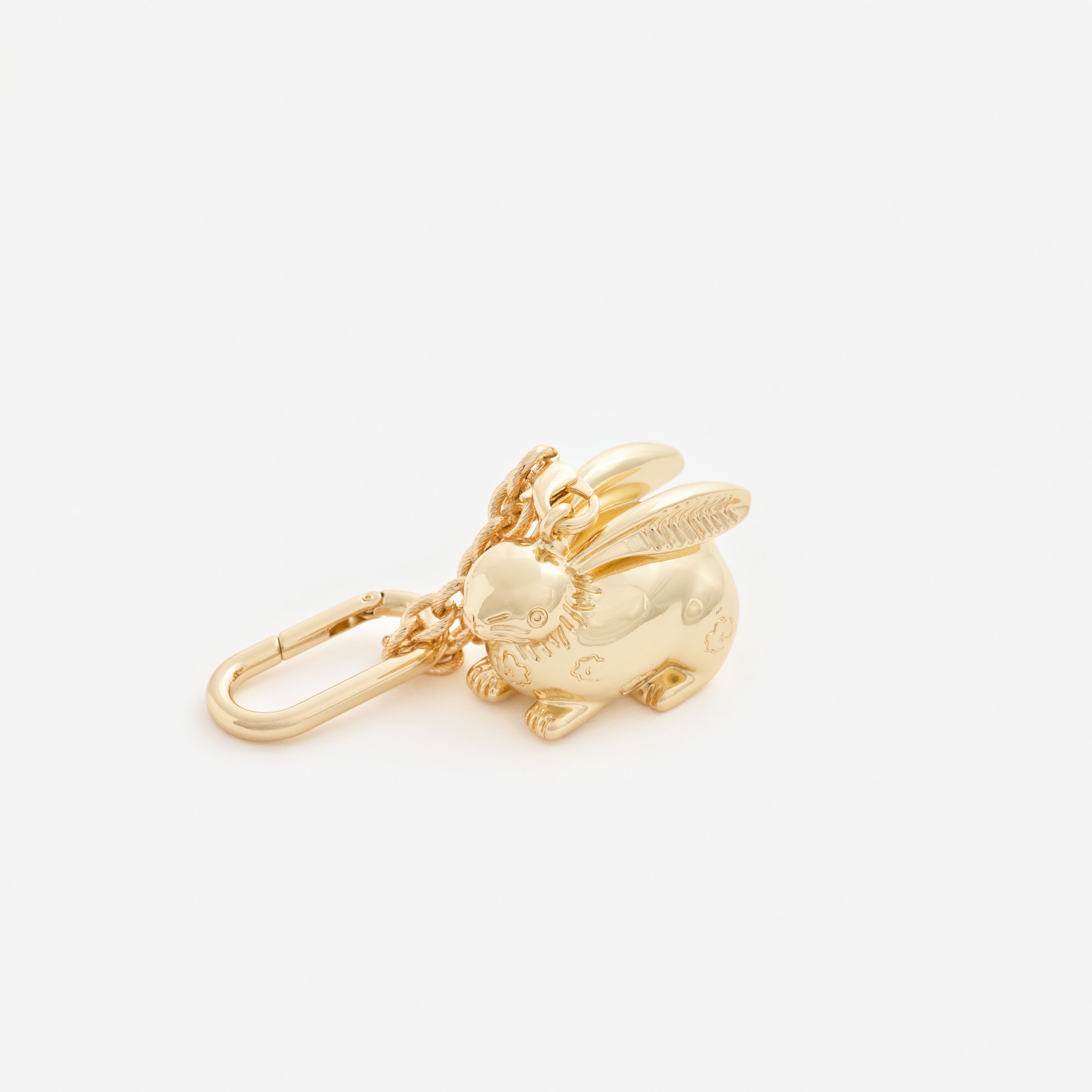 Self Portrait Crystal Bunny Taschenanhänger gold Hase