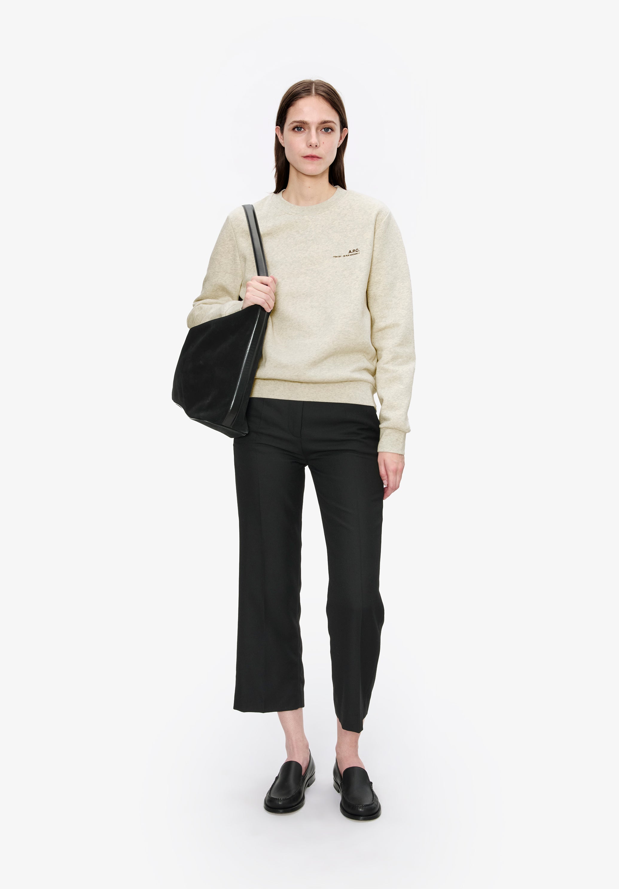 A.P.C. Standard Item Sweatshirt weiß Unisex