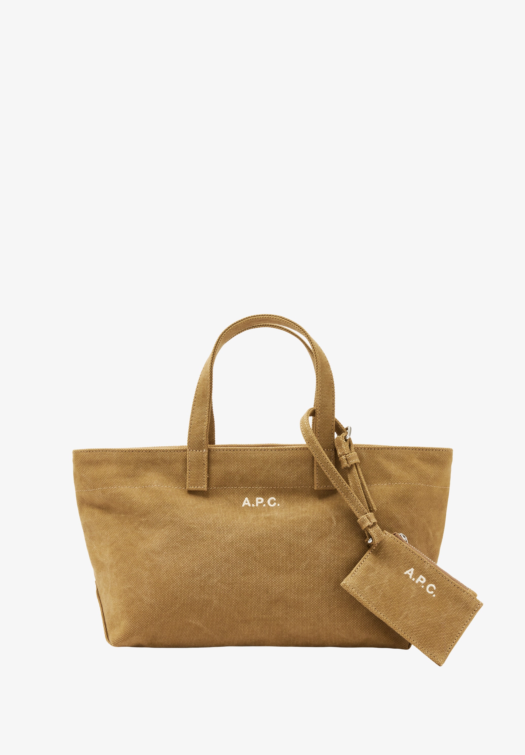 A.P.C. Drummer Small Tasche Canvas beige TU