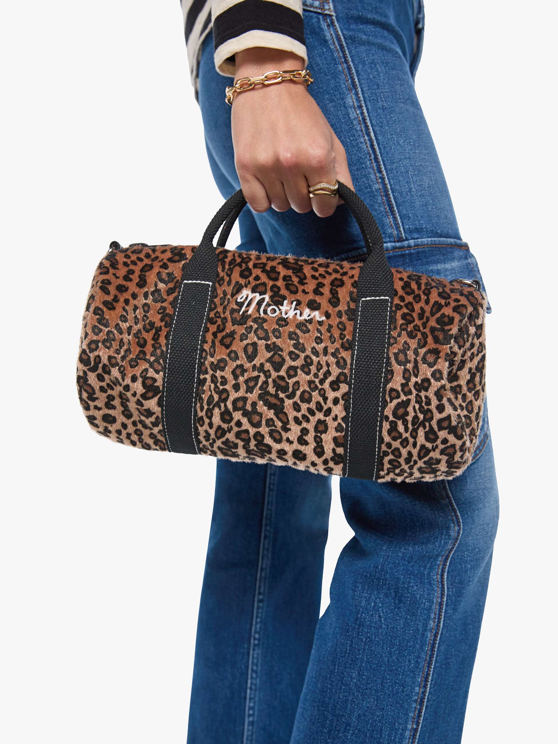 Mother The Sidekick Mini Tasche Meow Meow Leo
