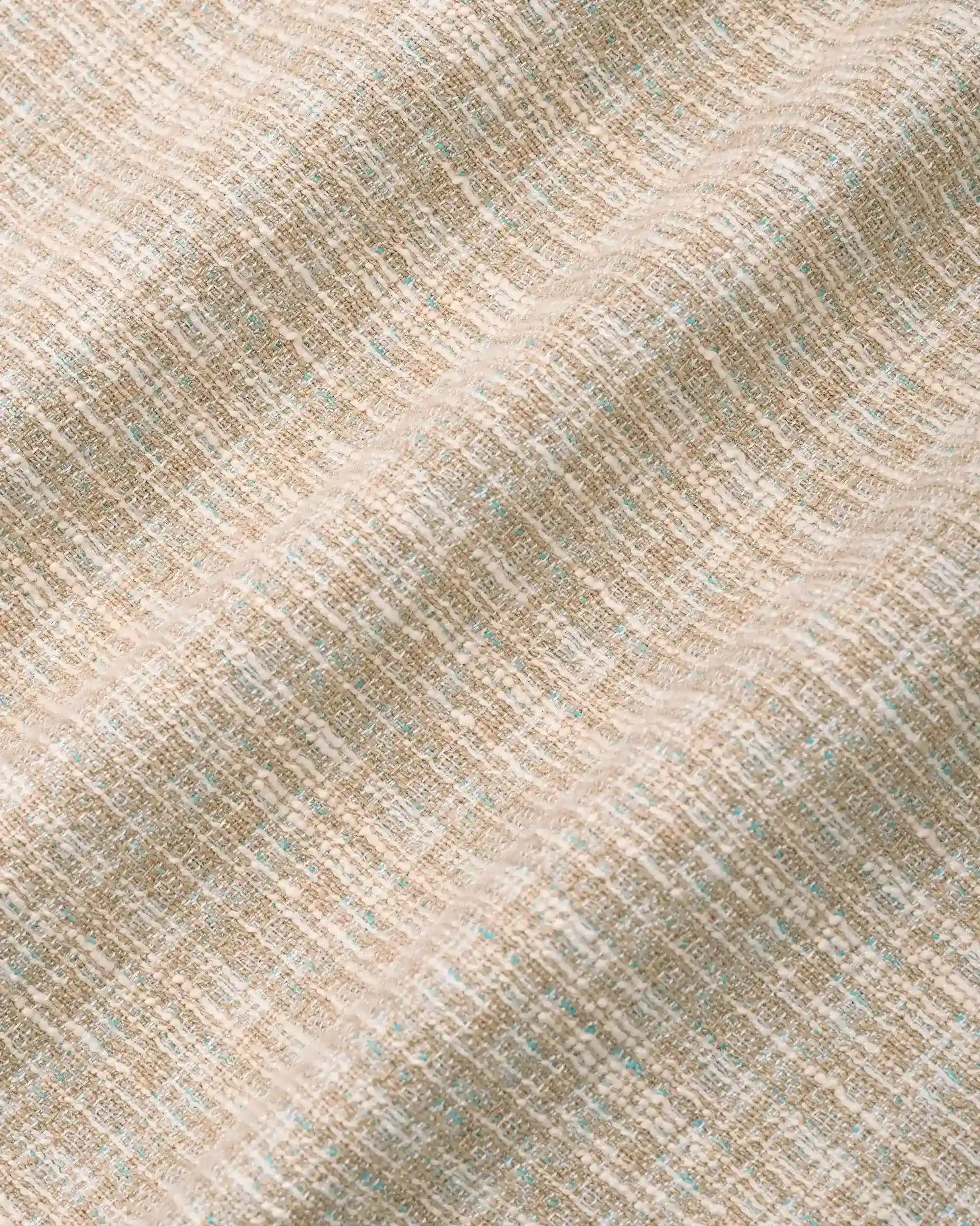 Drôle De Monsieur Trackjacket Tweed Trainingsjacke Beige