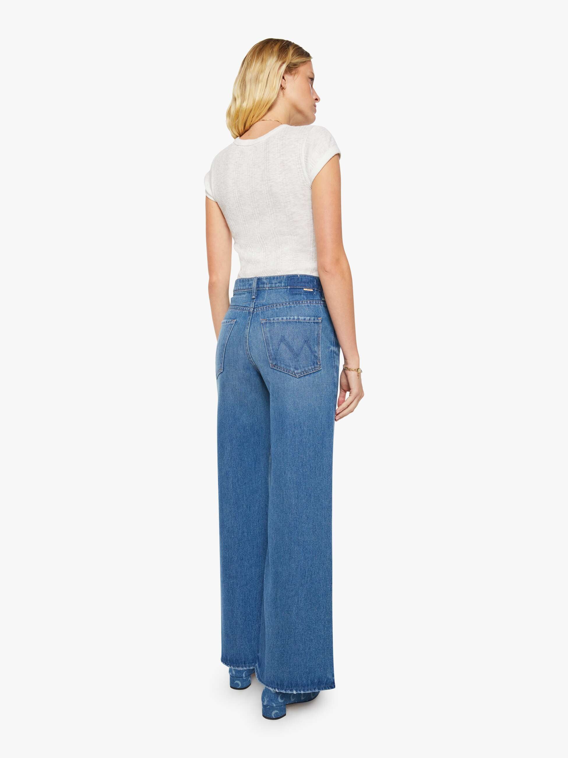 Mother Denim The Ditcher Roller Zip Skimp Jeans Tutu Much To Handle