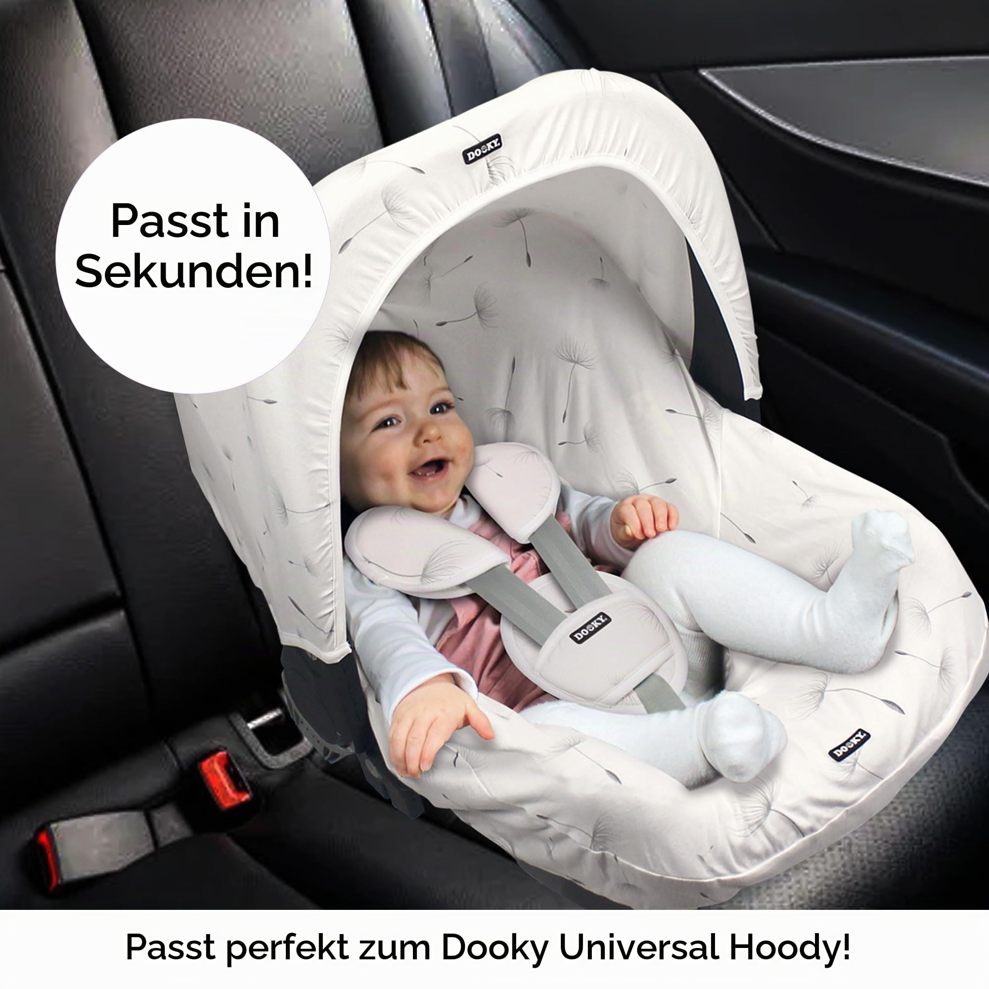 Dooky Seat Cover 0+ Babyschalenbezug Dandelion Baumwolle