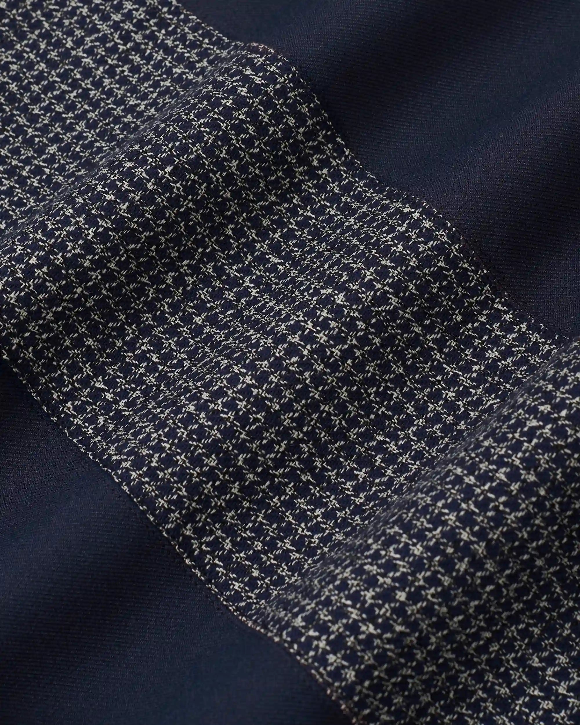 Drôle De Monsieur Striped Polo Shirt Navy Polyester