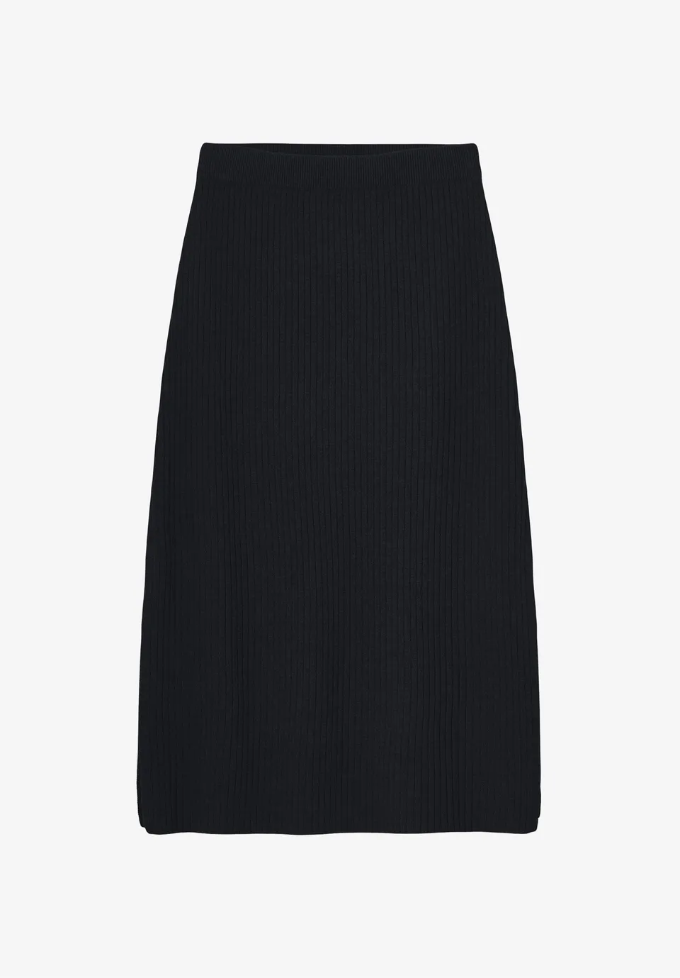 A.P.C. Rock Merinowolle marineblau lang M