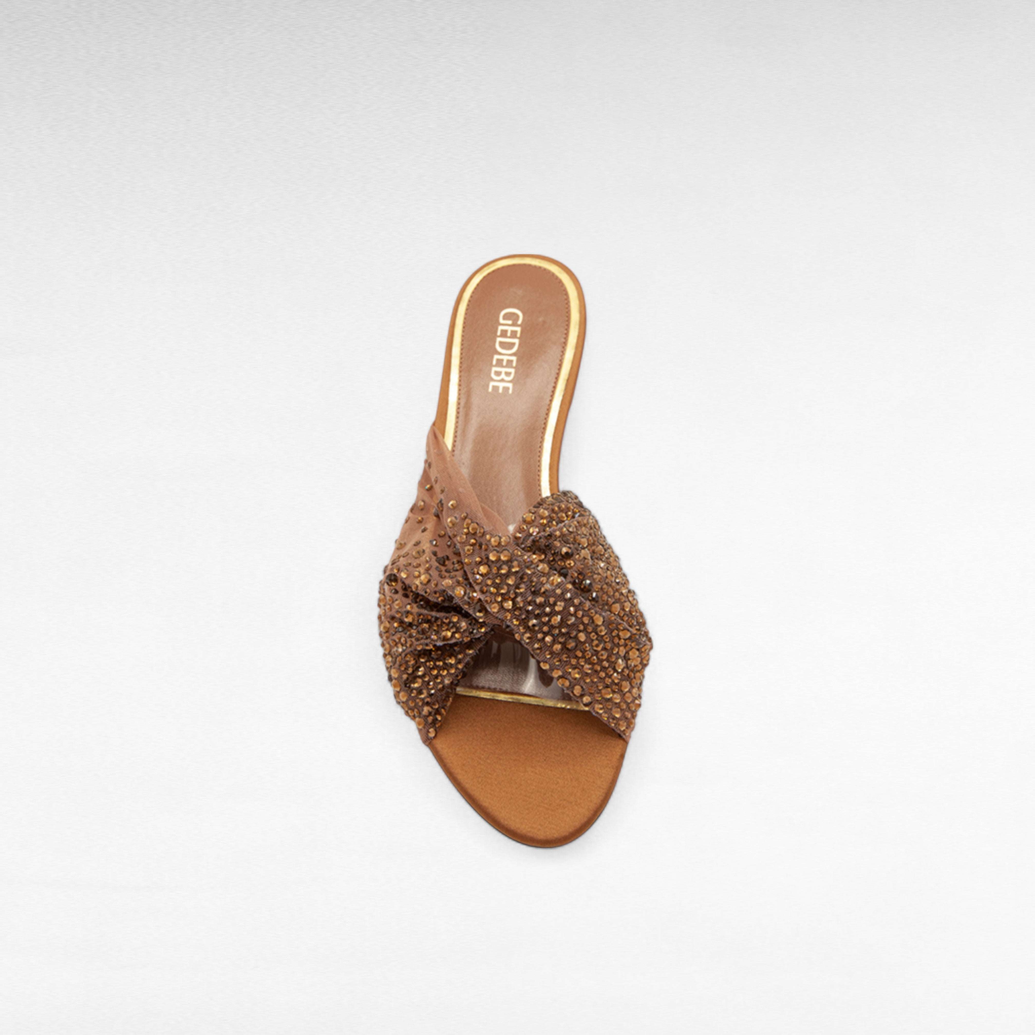 Gedebe Mariel Flat Ballerina Tüll Kristall Gr.37