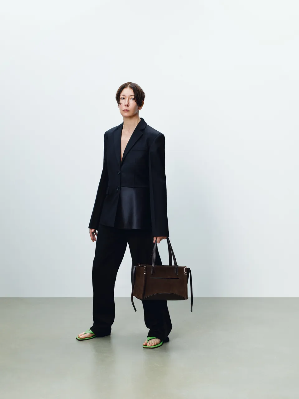 J.W.Anderson Blazer Damen Schwarz Wolle Wrap