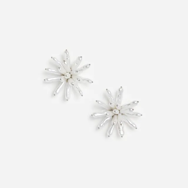 Self Portrait Pearl Cluster Ohrringe Perle Blumen Stecker