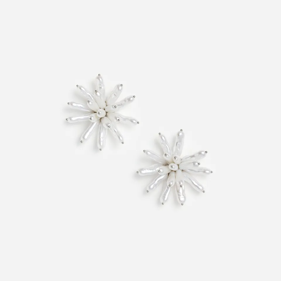 Self Portrait Pearl Cluster Ohrringe Perle Blumen Stecker